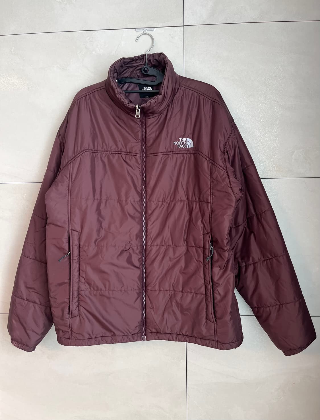 (2XL) 노스페이스 패딩 자켓 버건디.와인 상품이미지3