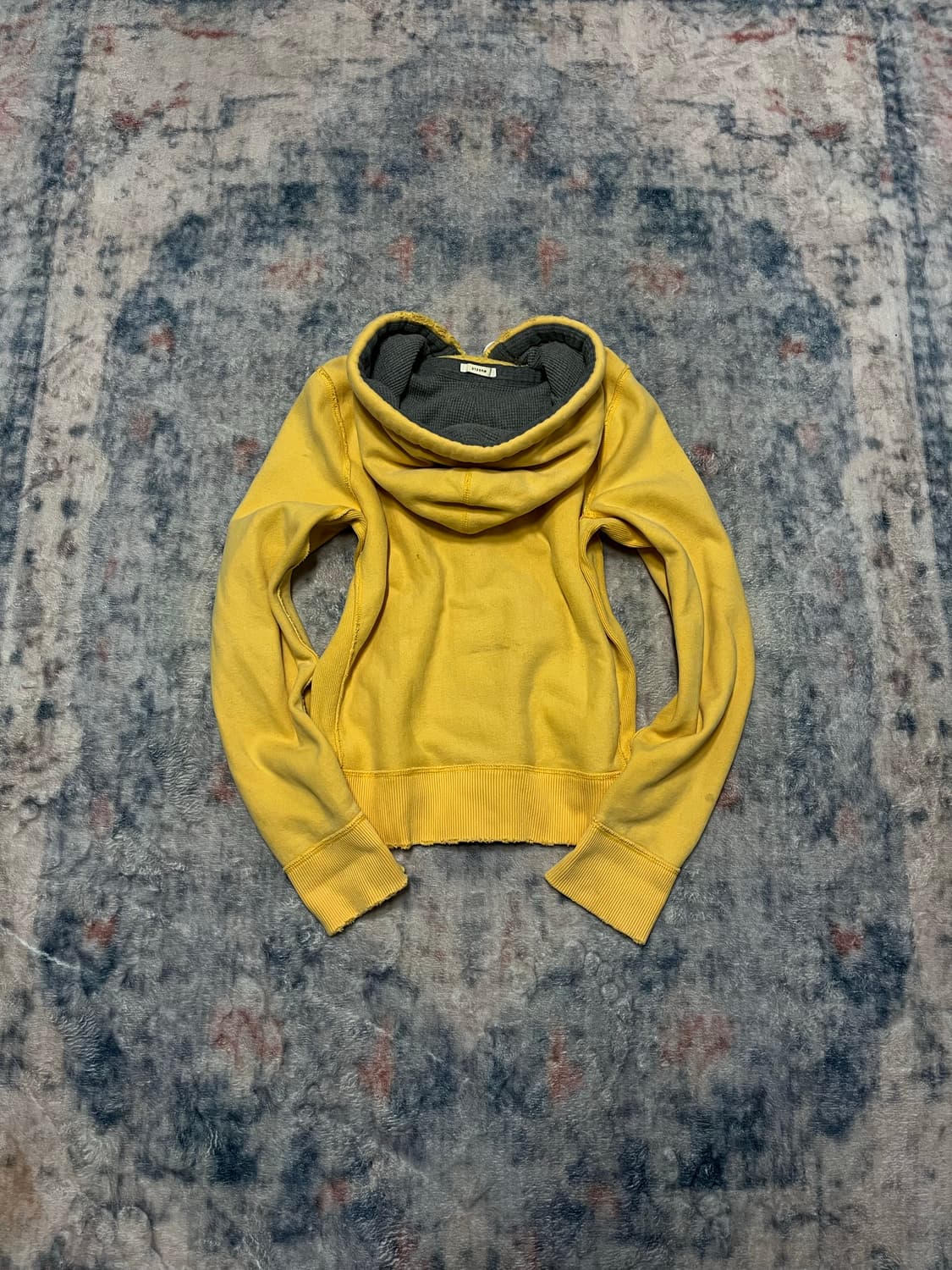 Abercrombie 00s y2k yellow hoodie 상품이미지6