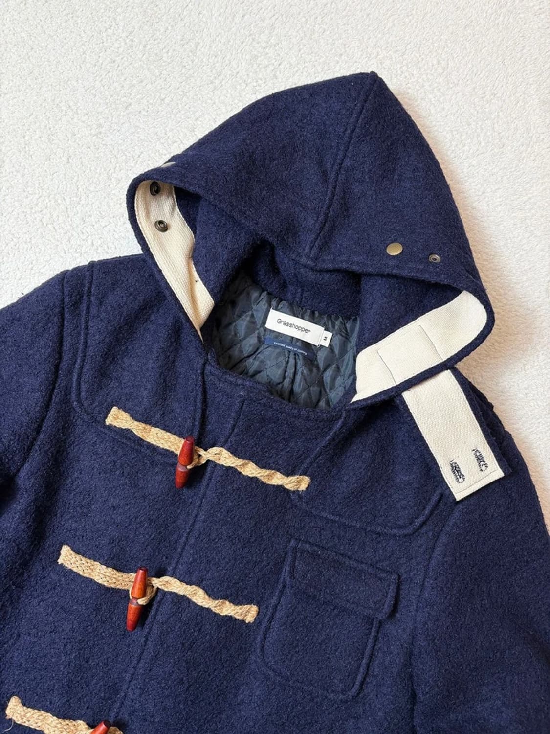 grasshopper 울 더플 후디 코트 PN6824 상품이미지3