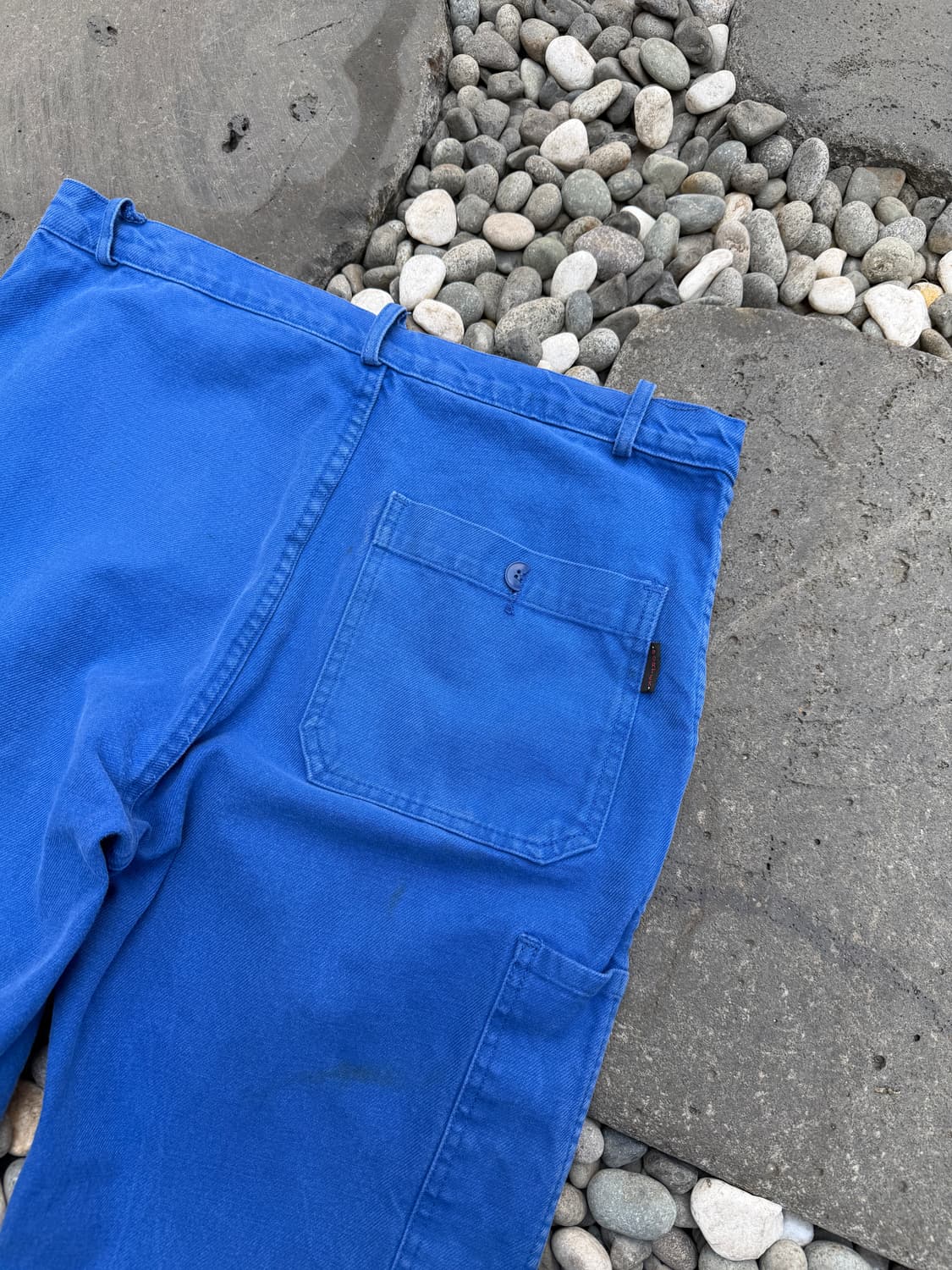 OLD VINTAGE WASHED BLUE FRENCH 프렌치 워크팬츠 상품이미지8