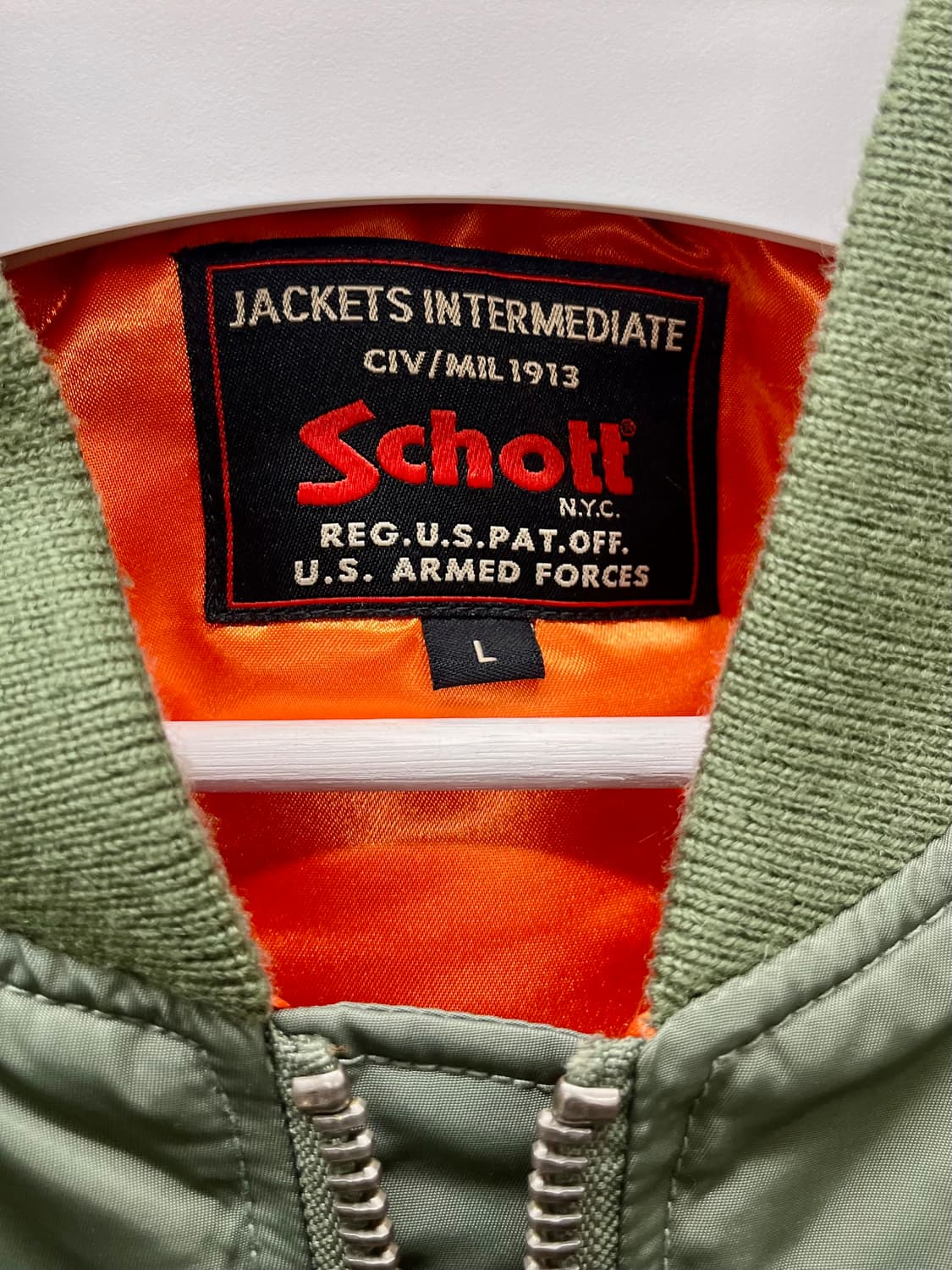 [100~103] 쇼트 SCHOOT 코만도자켓 MA-1 상품이미지5