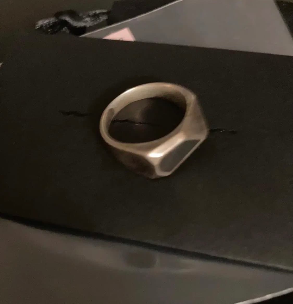 비주류 흑자개 반지 16호 상품이미지1