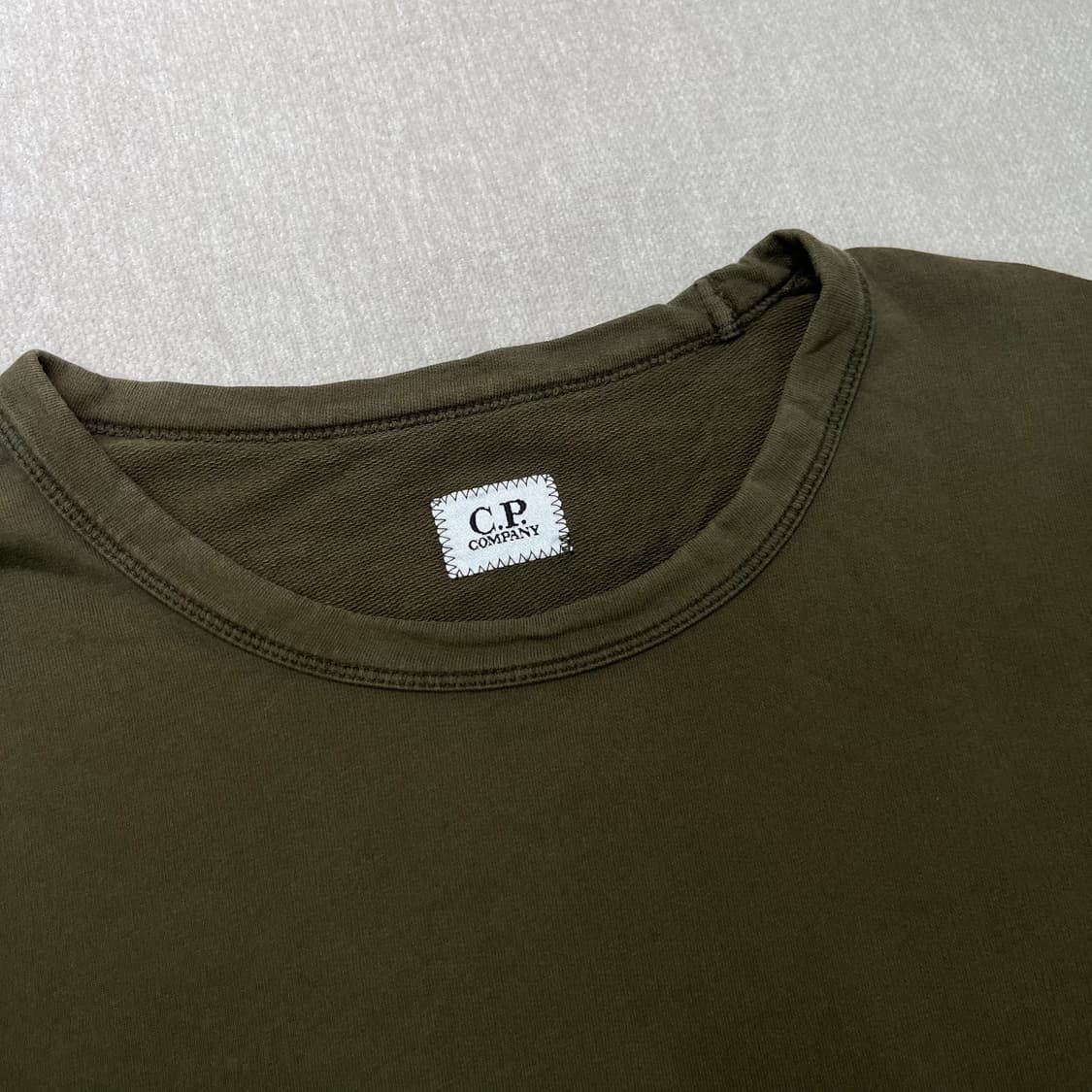 100 CP컴퍼니 고글와펜 카키 롱슬리브 티셔츠 상품이미지2