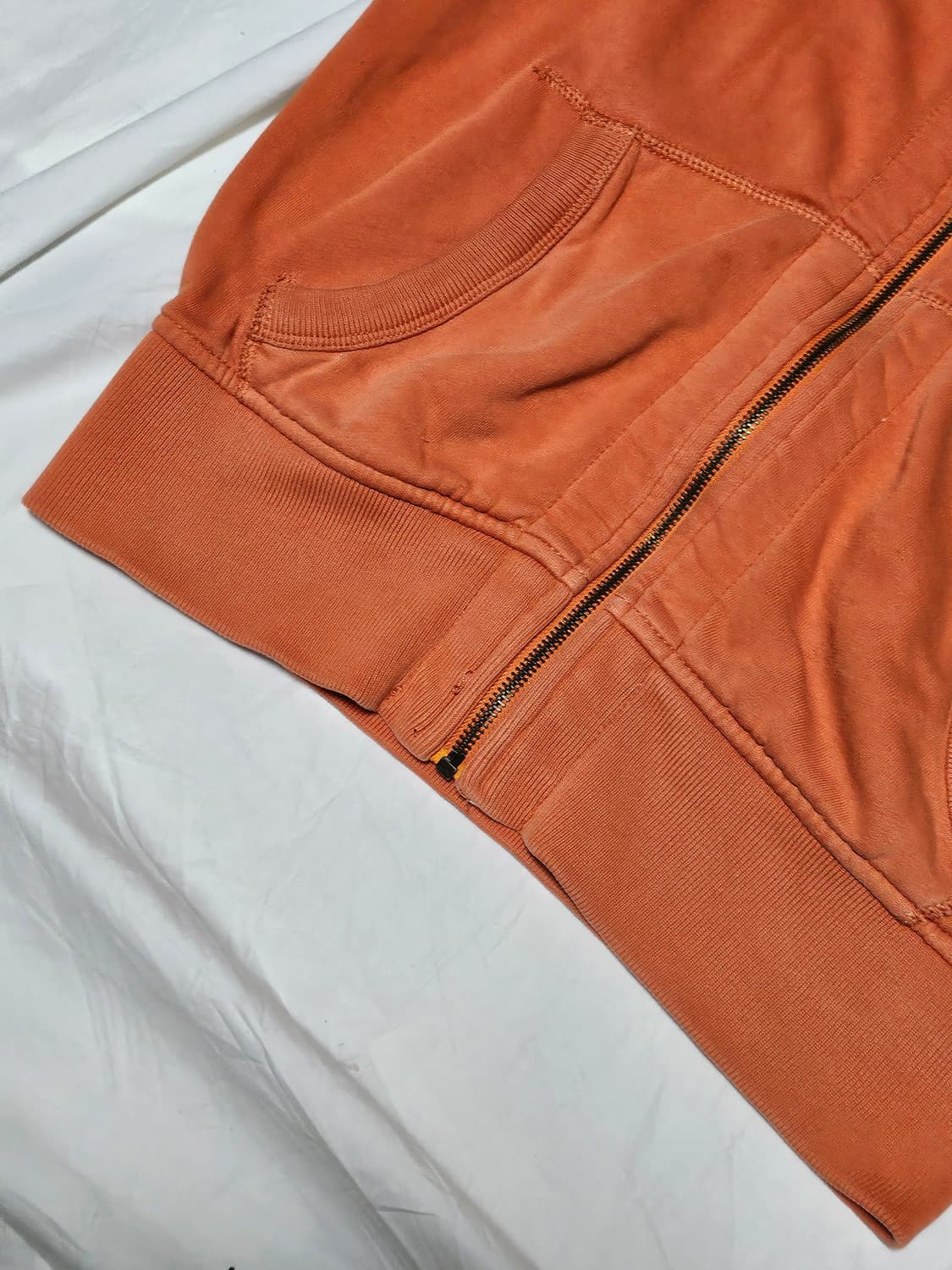 폴로랄프로렌 아방핏 후드집업 오렌지 S 상품이미지6