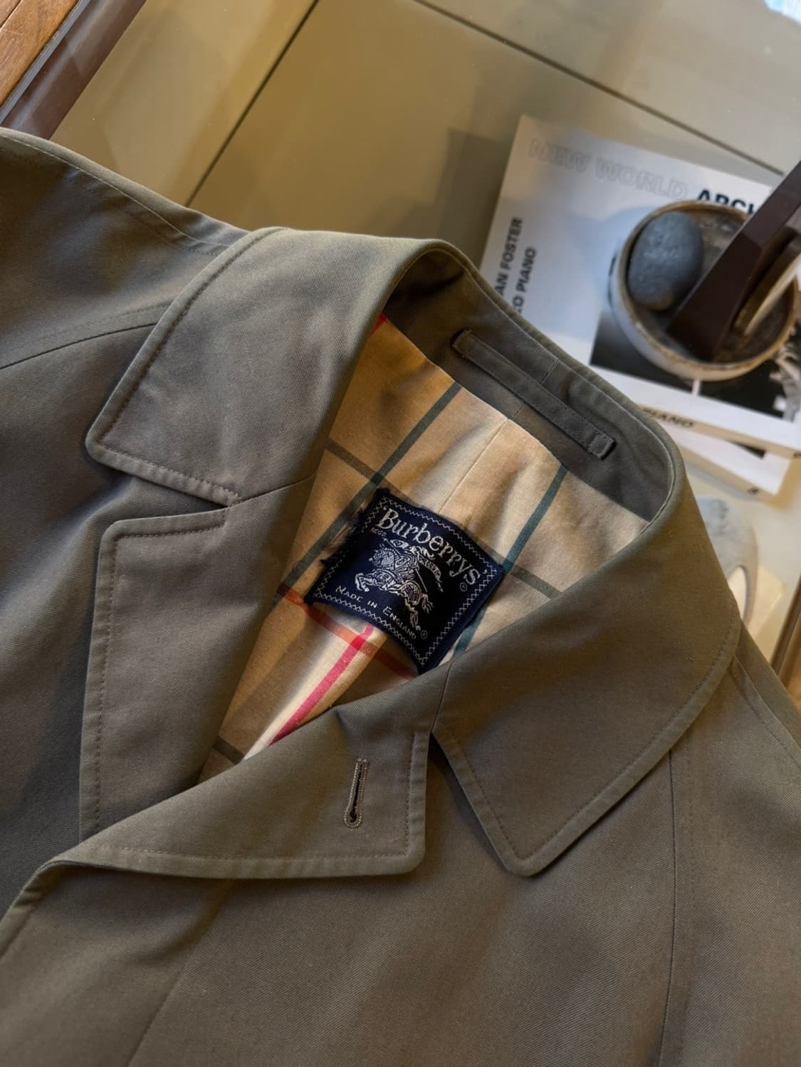 버버리 래글런 코트 100 상품이미지7