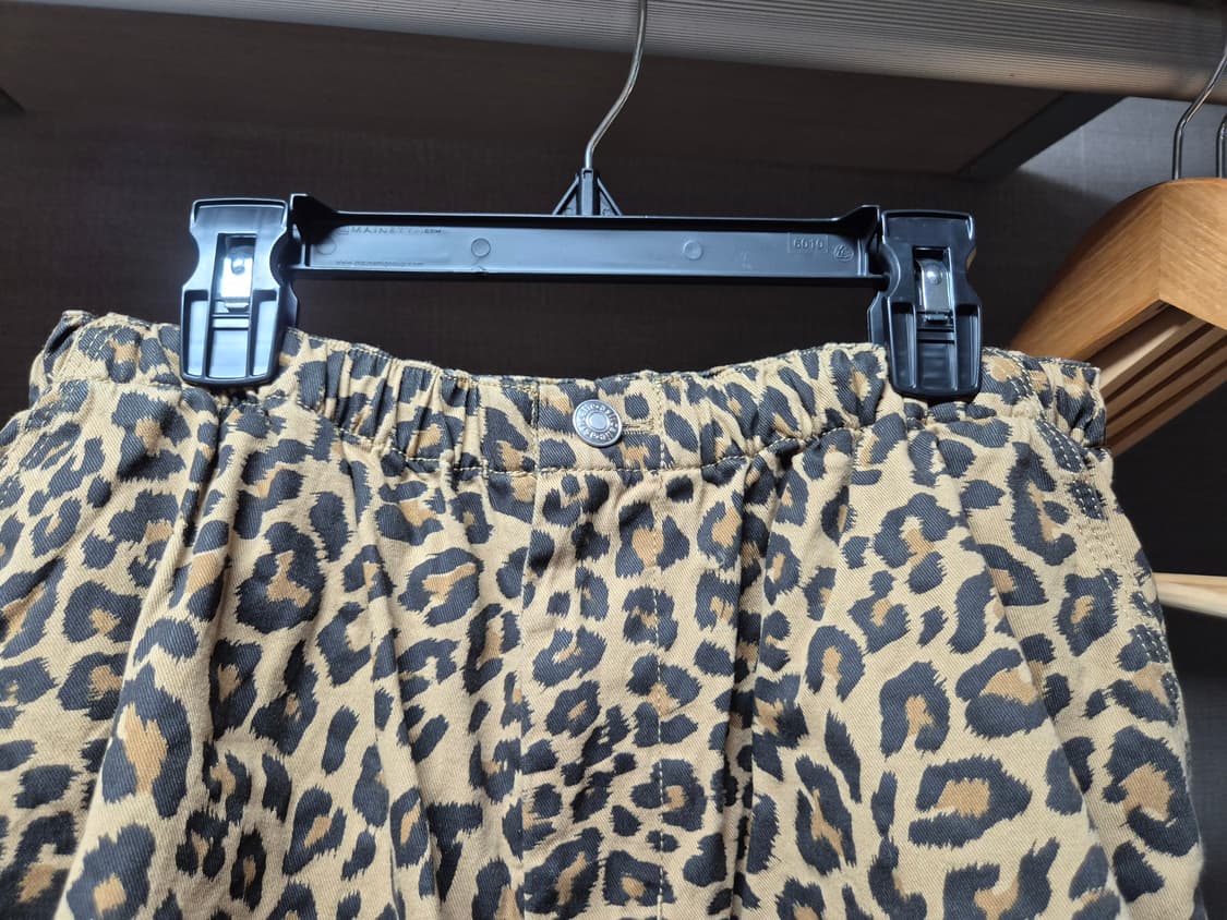 에즈이프캘리 레오파드 카고 바지 as if calie 상품이미지5