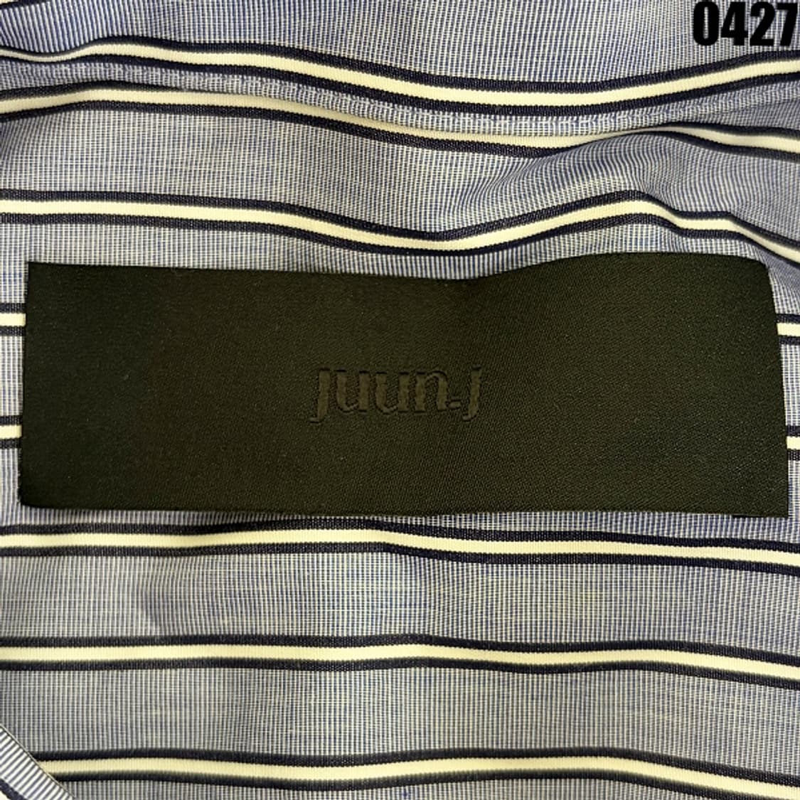 준지 JUUN.J 스트라이프 셔츠 국내정품 46 0427 상품이미지5