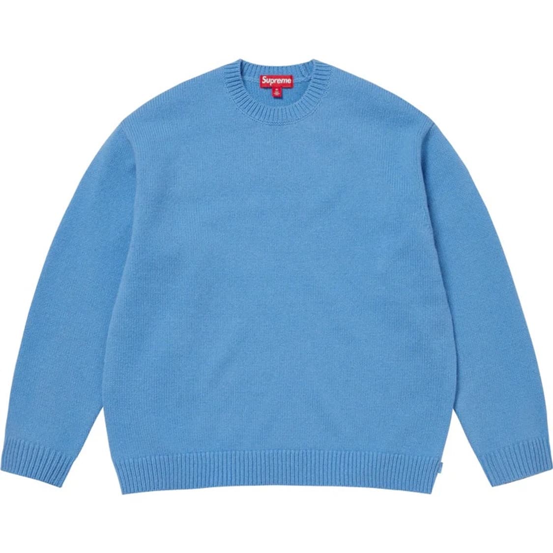 [XL] 슈프림 앙고라 스크립트 스웨터 라이트 블루 - 25FW 상품이미지2