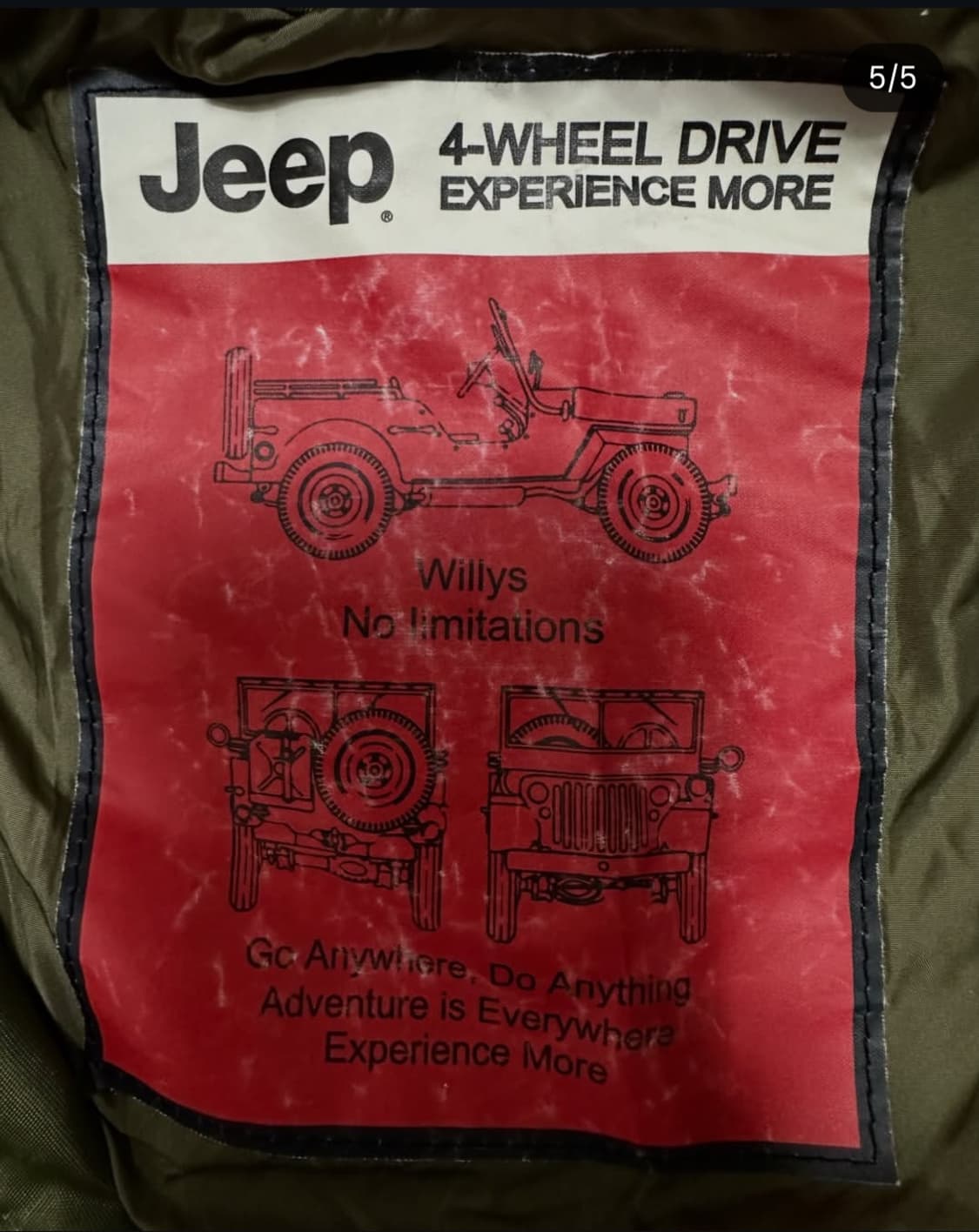 배포 지프 빅포켓 항공점퍼 카키색 쿨거 할인 있음 상품이미지2