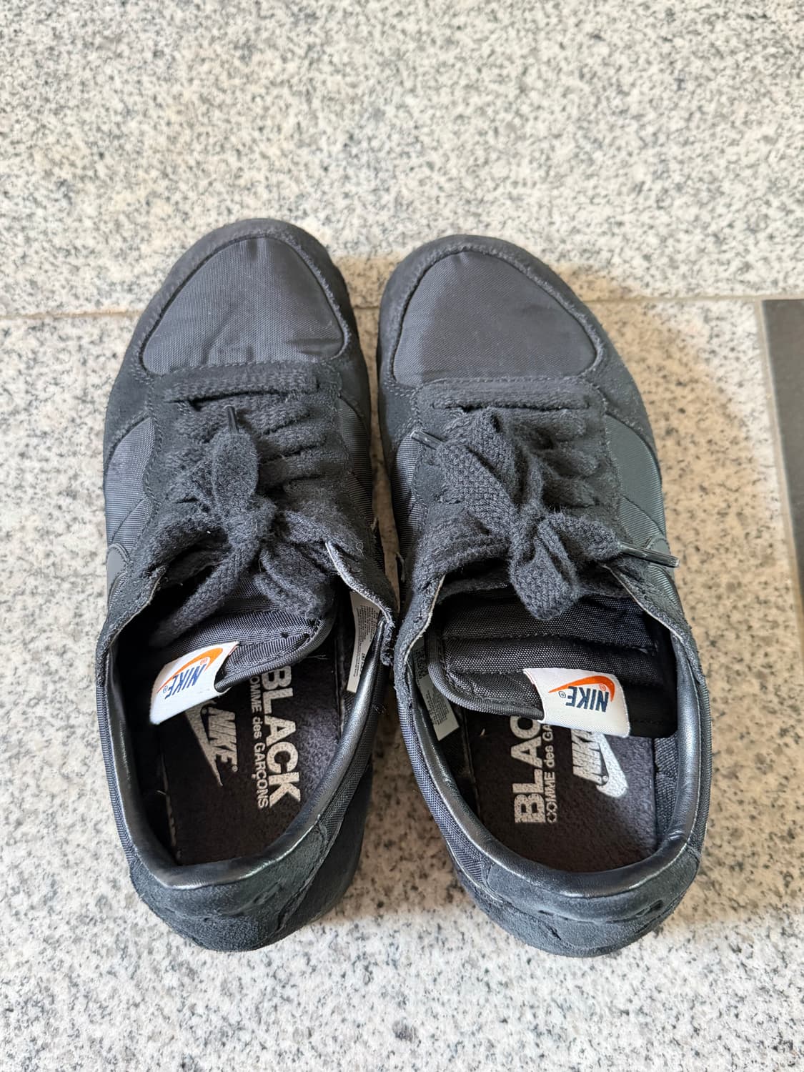 나이키 x 꼼데가르송 블랙 이글 트리플 블랙 상품이미지7