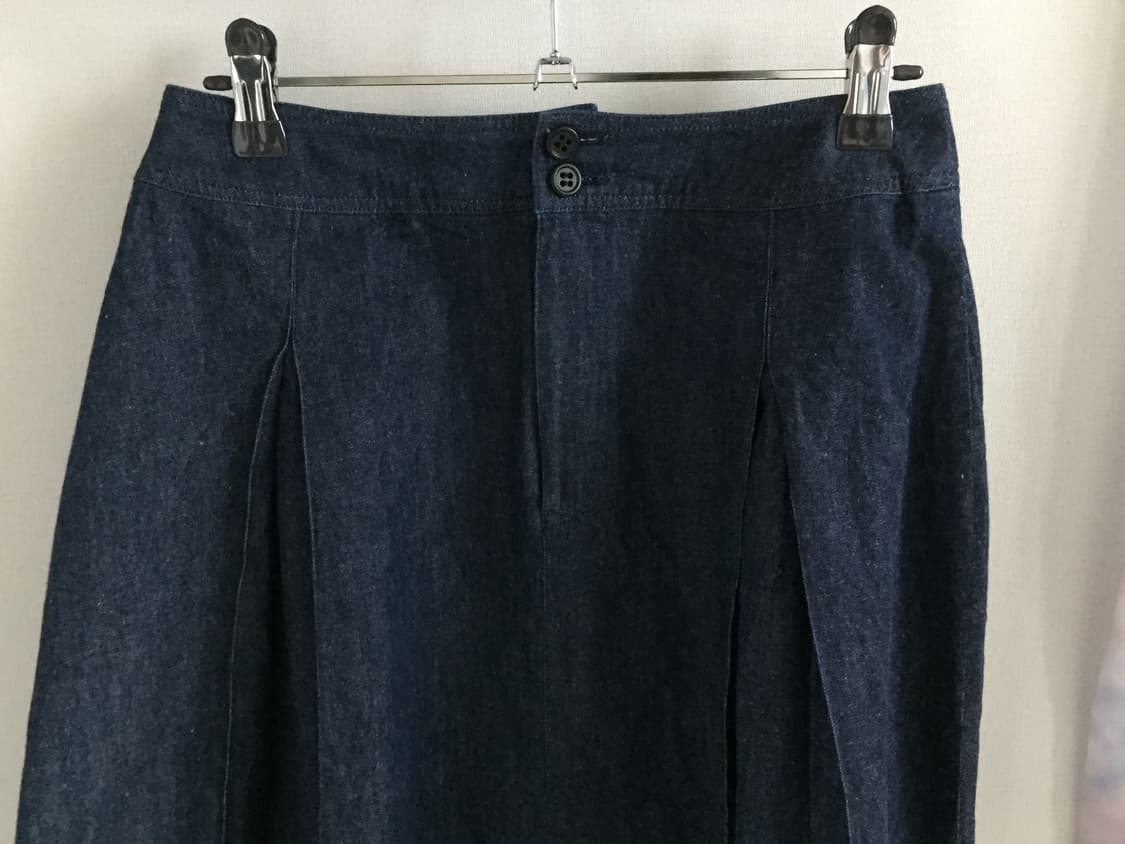 데님 면 스커트 상품이미지2