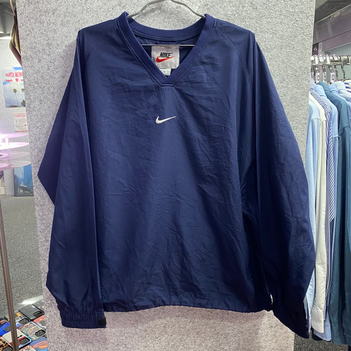 90s 나이키 센터 스우시 네이비 웜업 B3116 상품이미지2