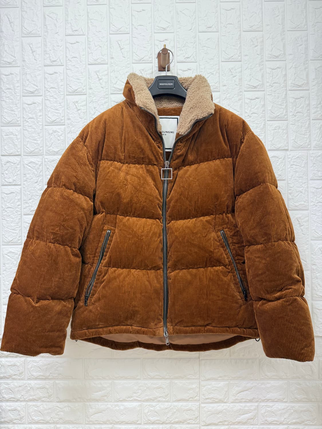 우영미 코듀로이 패딩(48 10장일괄 구매시 이상품 드립니다) 상품이미지1