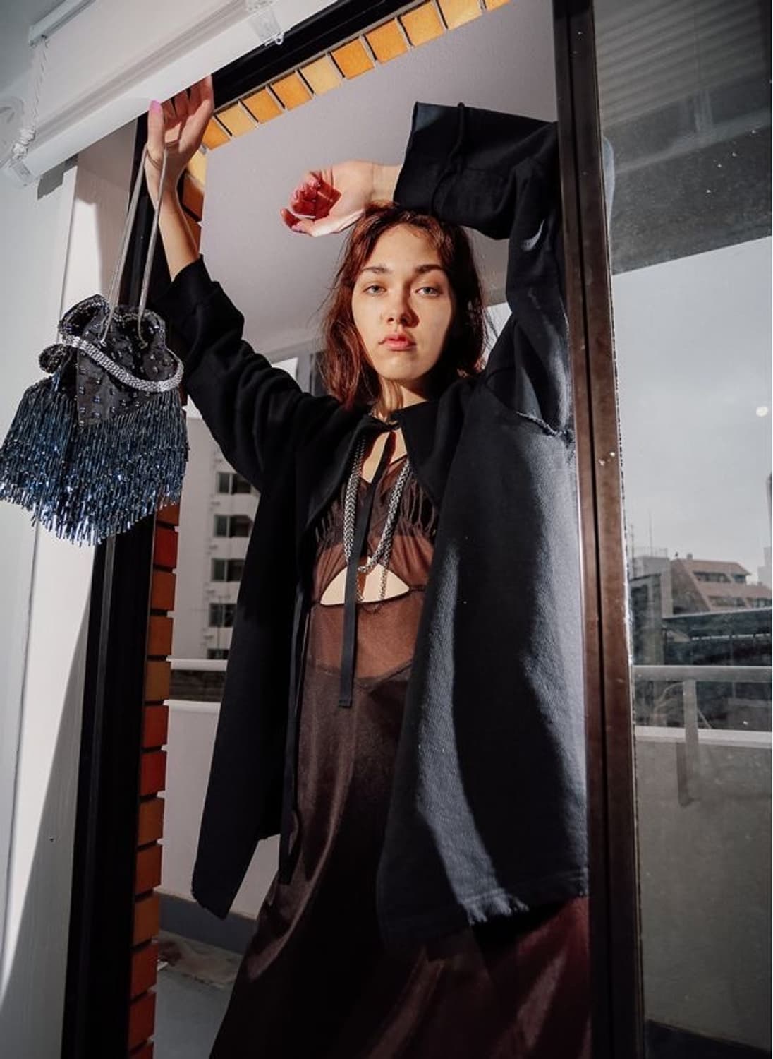 sheer long dress 상품이미지9