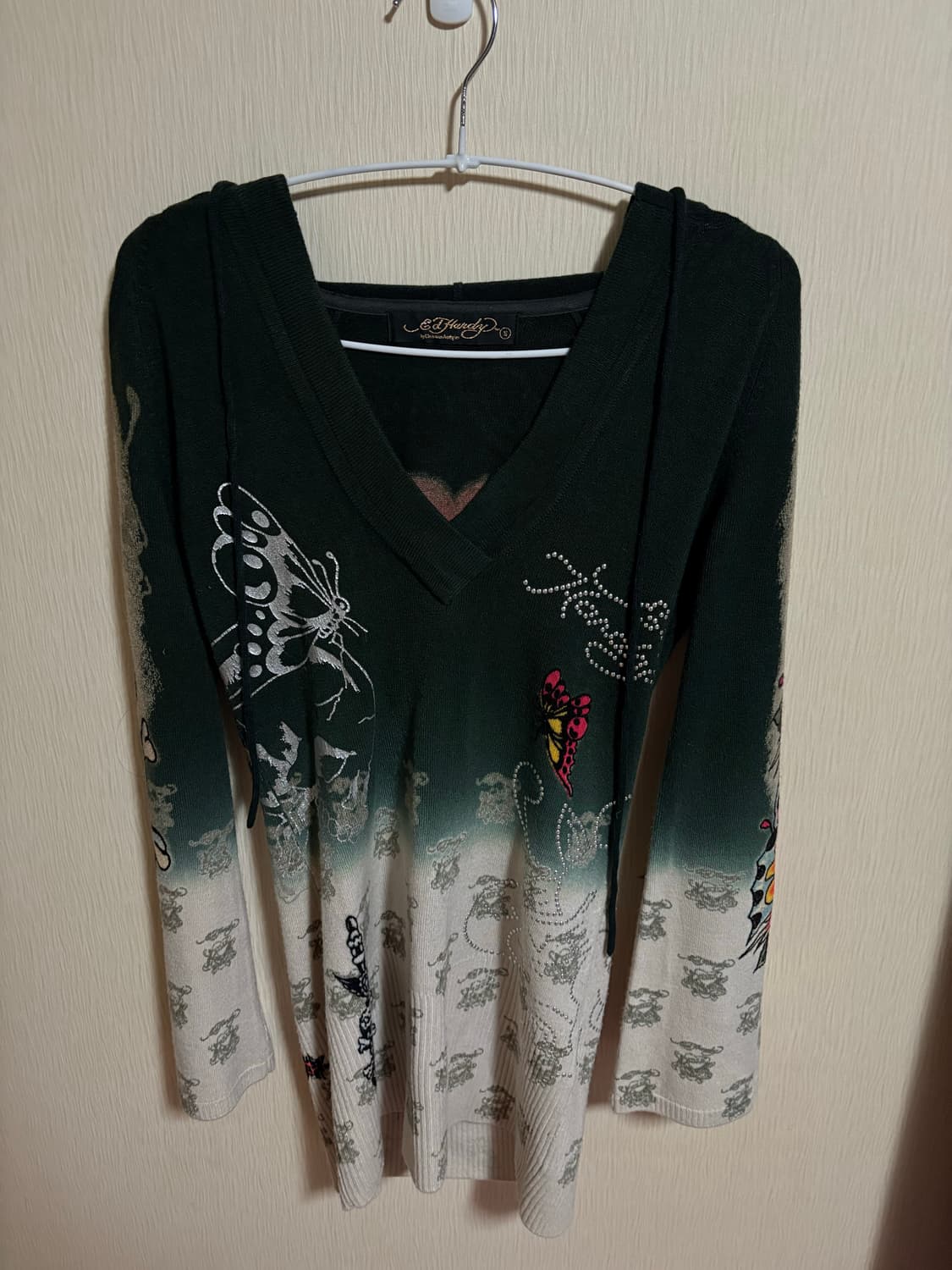 에드하디 롱슬리브 후드 원피스 상품이미지2