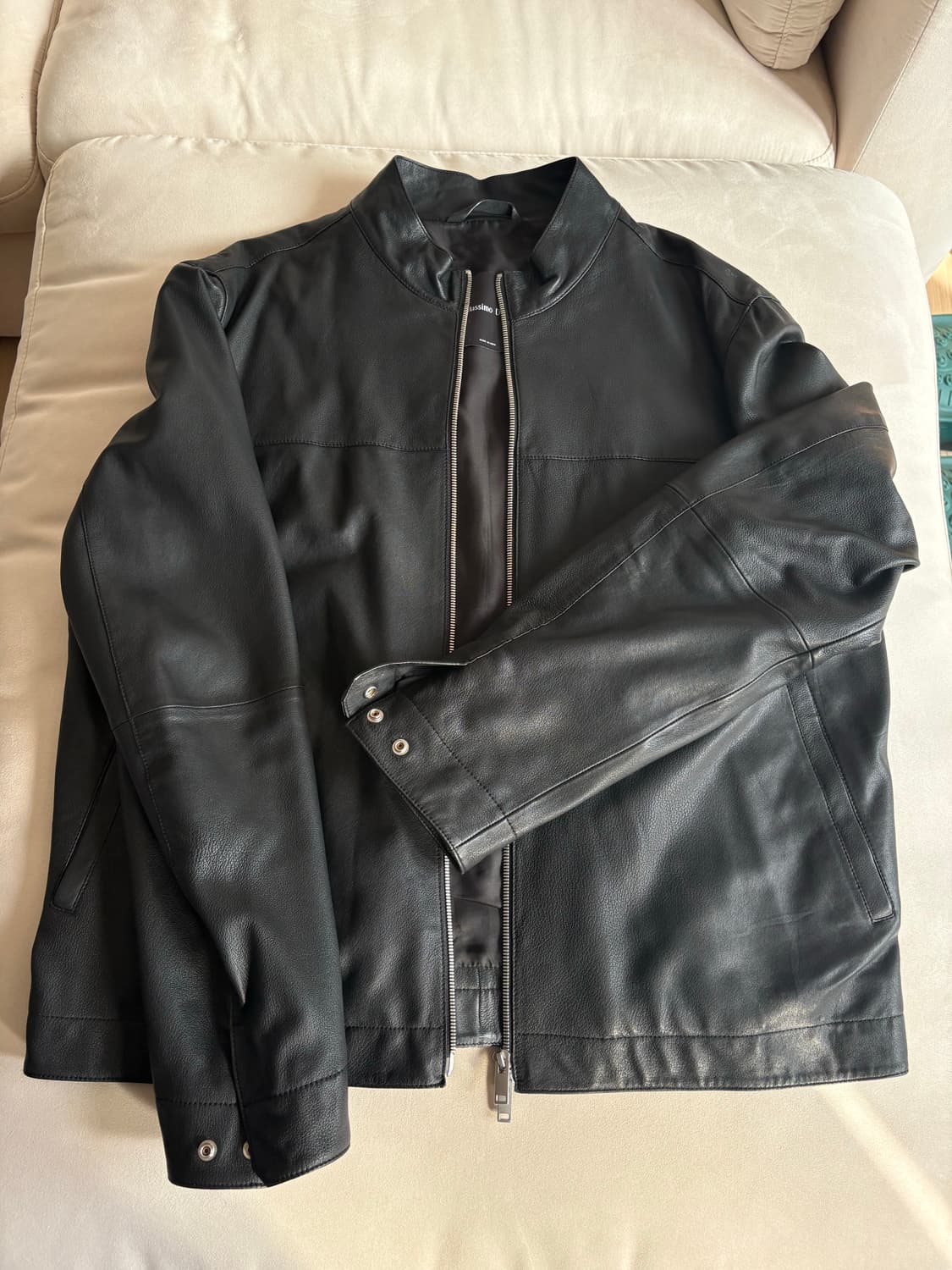 [L] 마시모두띠 나파 레더 자켓 상품이미지4