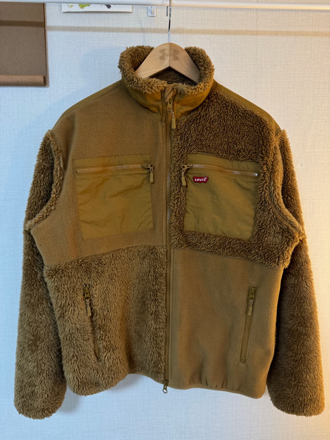 [M]리바이스 피스드 플리스 자켓 후리스 자켓 상품이미지1