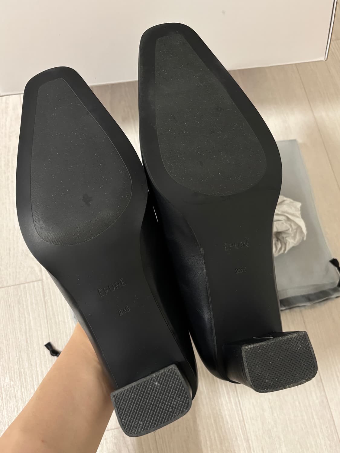 에퓨레 robe square pumps 상품이미지3