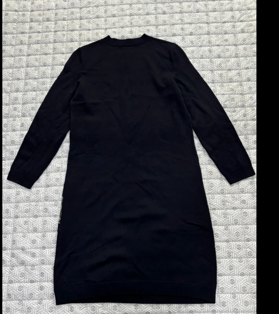 아페쎄 A.P.C. 니트 원피스 블랙 ~55반 상품이미지4