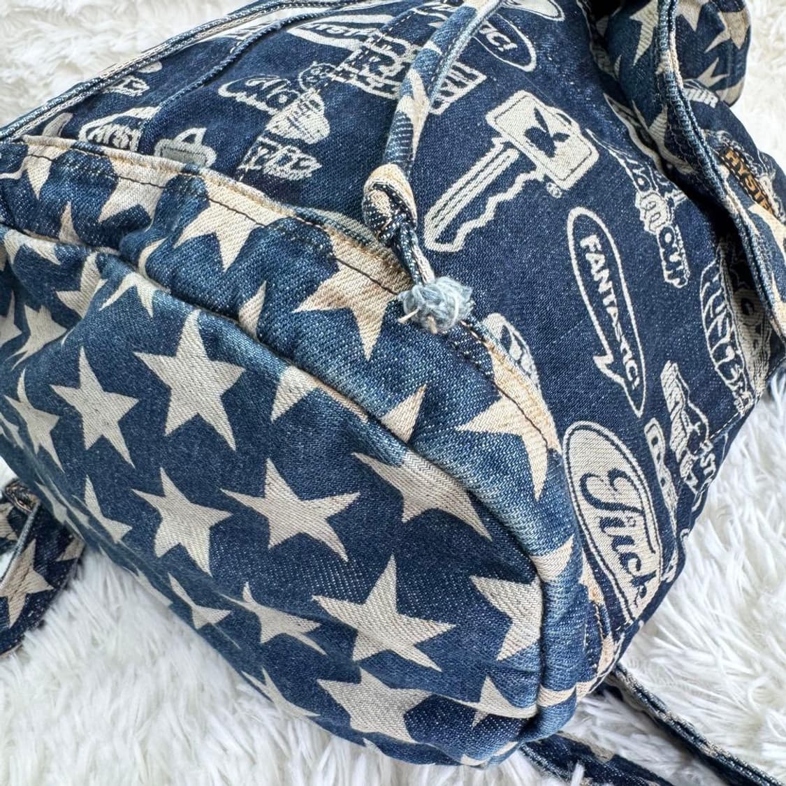 히스테릭 글래머 스타 데님 럭색 백팩 상품이미지5