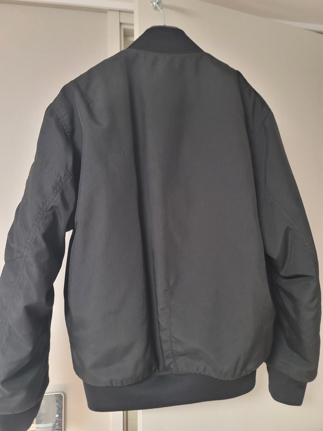 스톤아일랜드 쉐도우  블랙 MA-1 자켓 상품이미지2