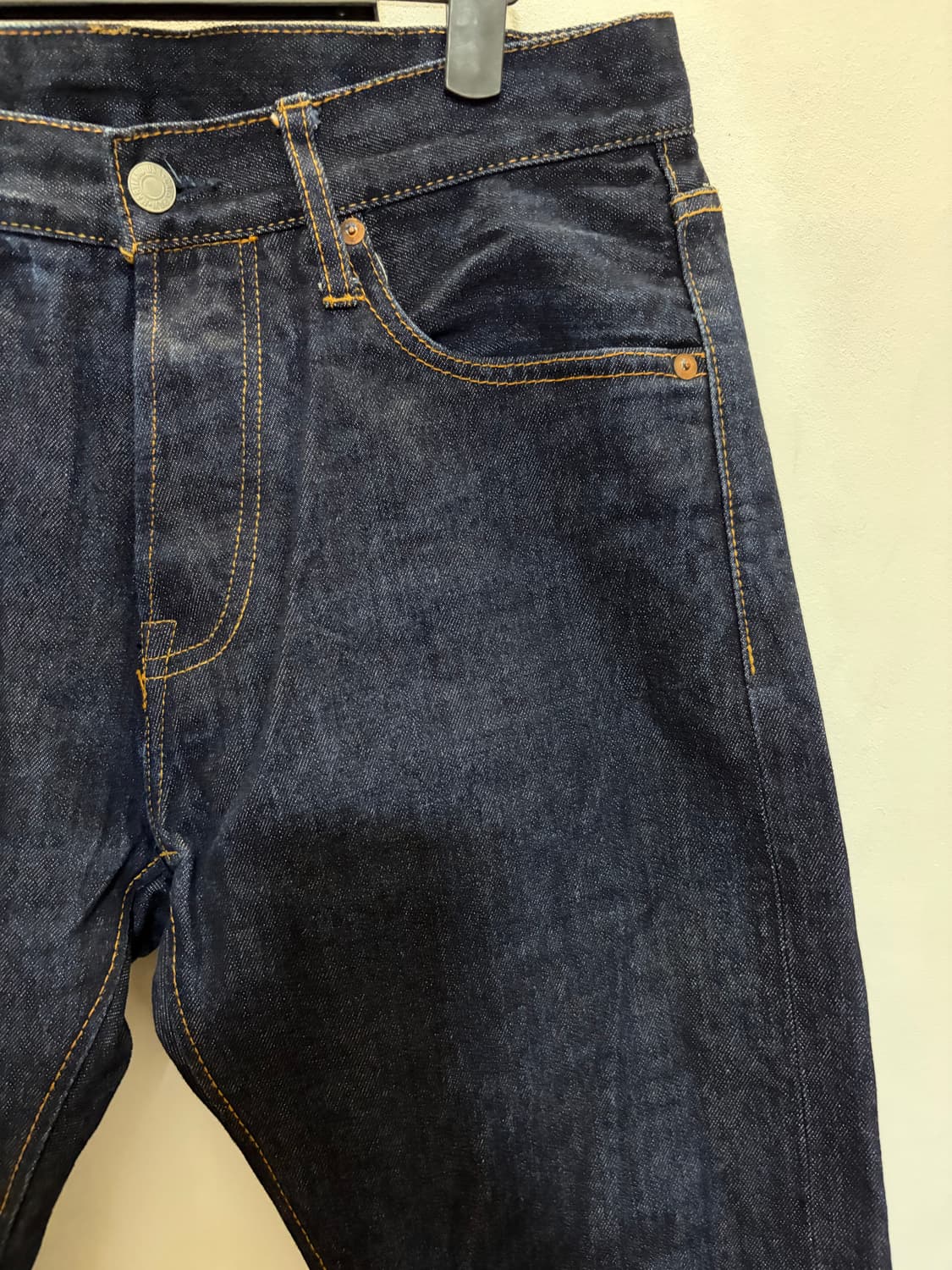 CAT'S PAW 셀비지 데님진 w32 상품이미지2