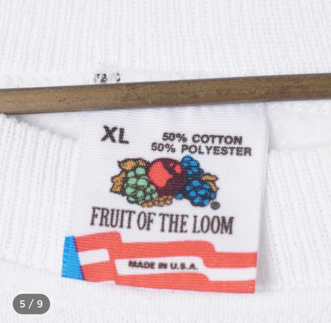 80's Ftuit of the Loom , USA Made 상품이미지5