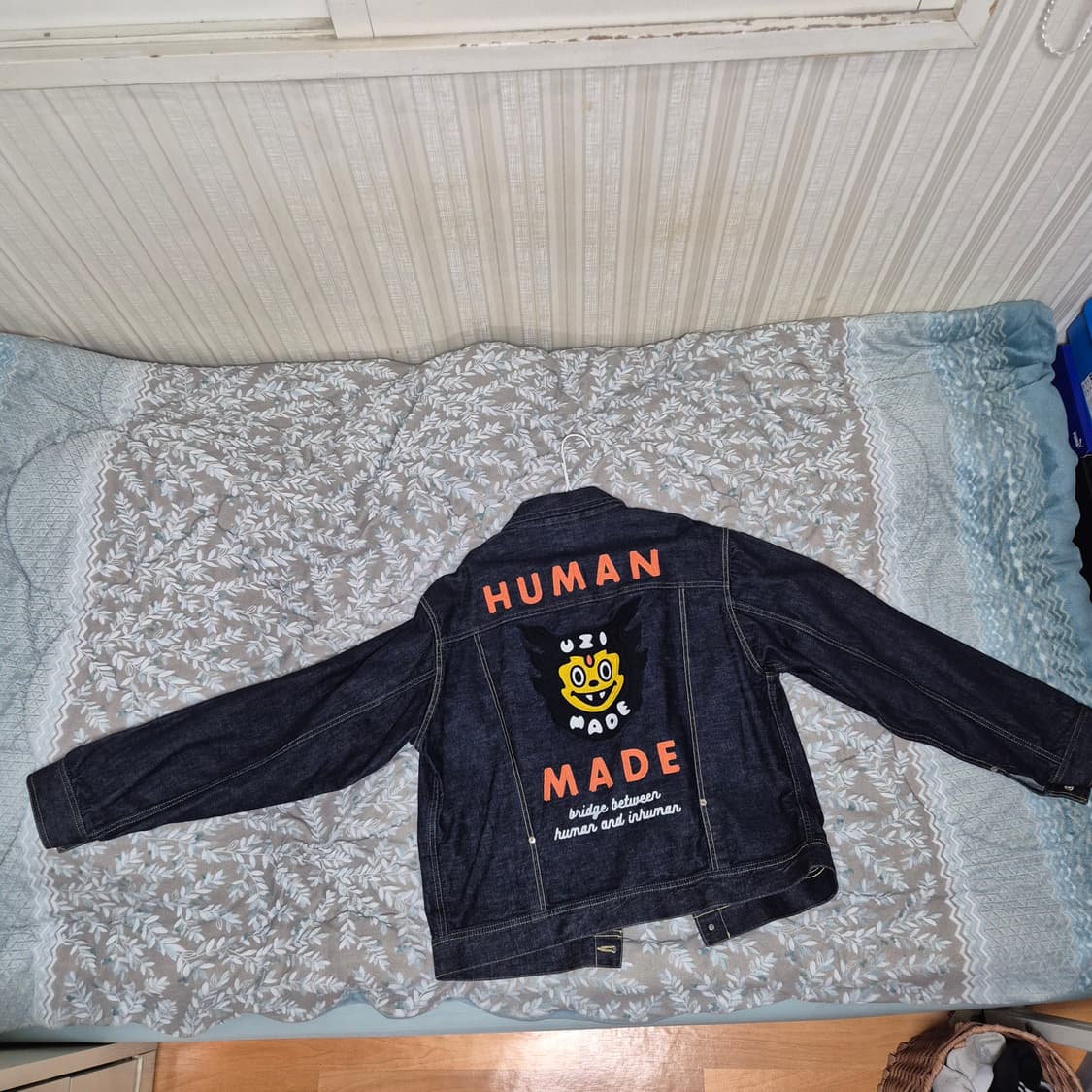 휴먼 메이드 우지 메이드 데님 자켓 인디고 상품이미지1