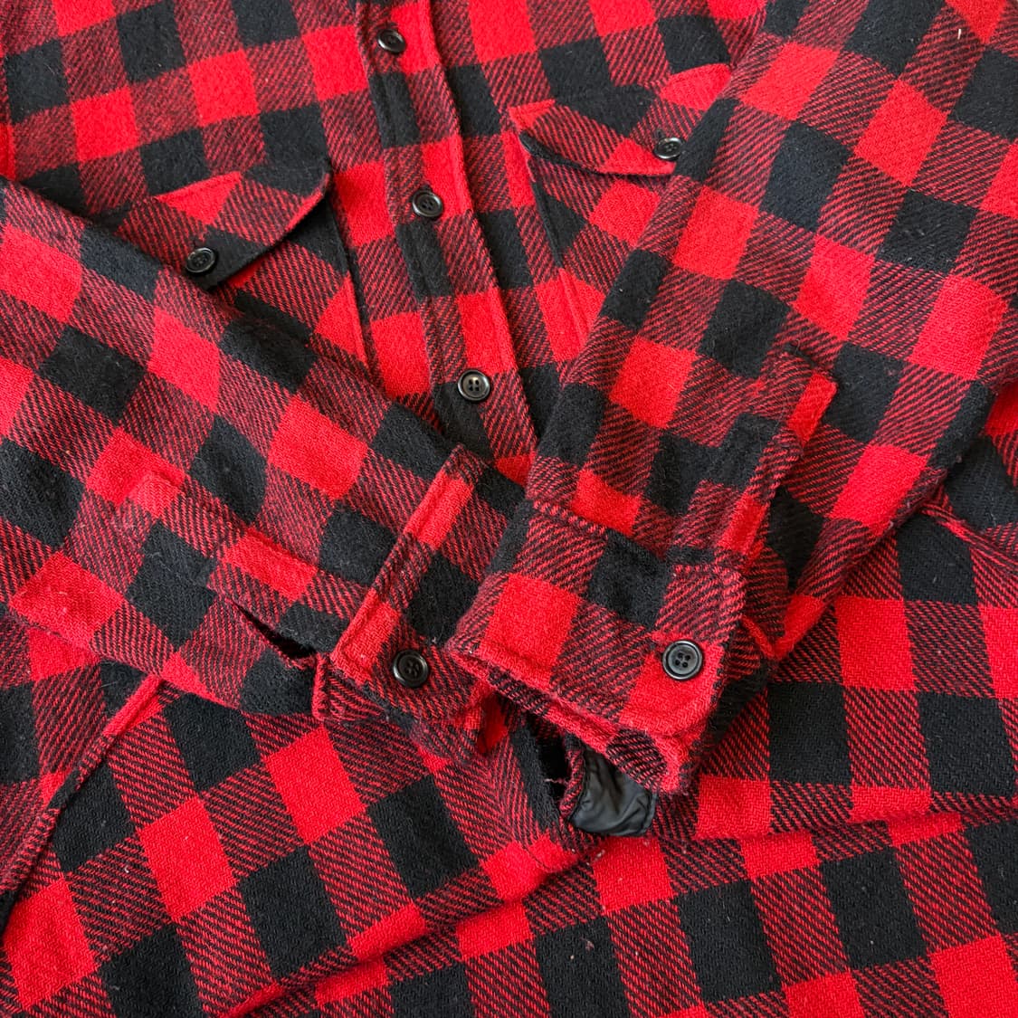 70s L.L.bean 70년대 생산 엘엘빈 울 셔츠 상품이미지8