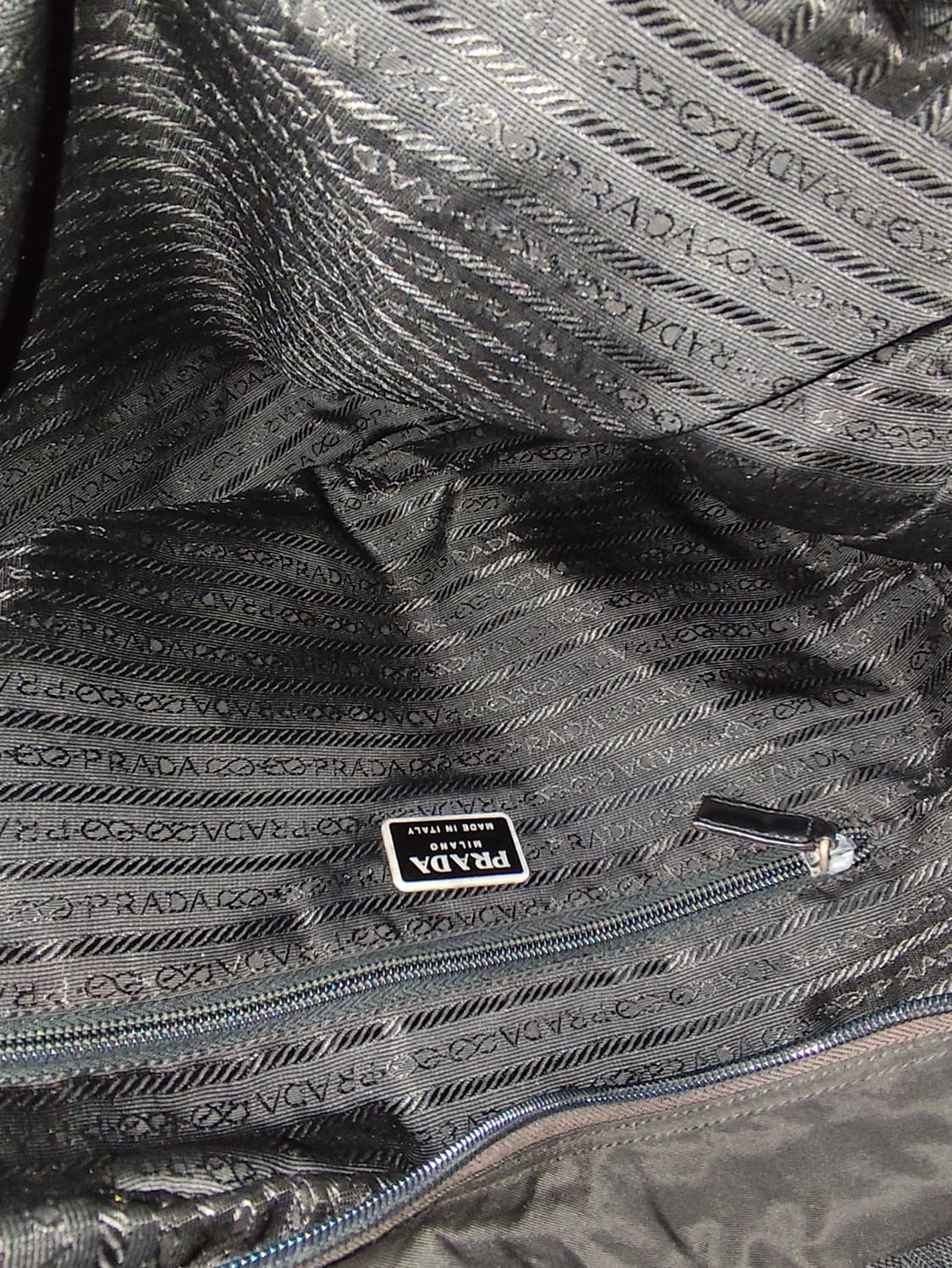 프라다 블랙 토트백 숄더 노트북 가방 상품이미지6