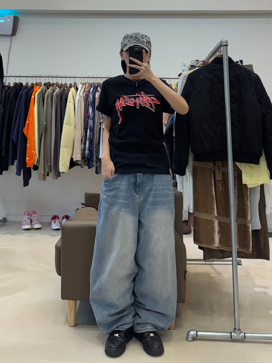 스투시 페이즐리 로고 티셔츠  상품이미지8