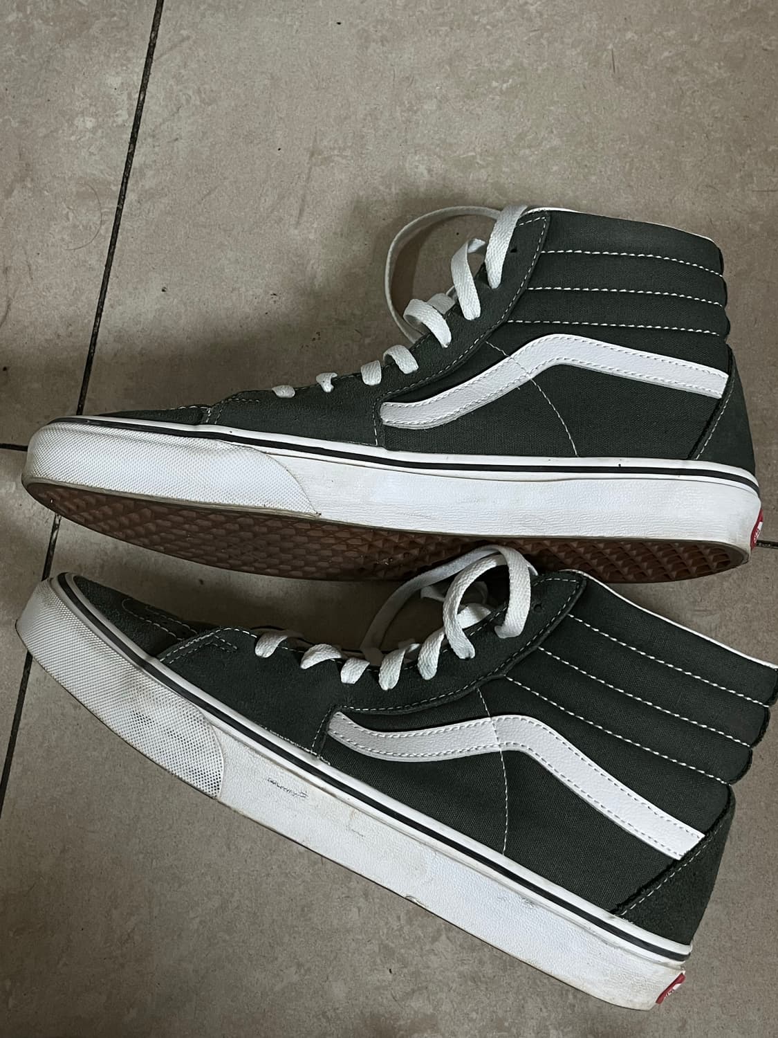 반스 스케이트 하이 그린 [280] 상품이미지6