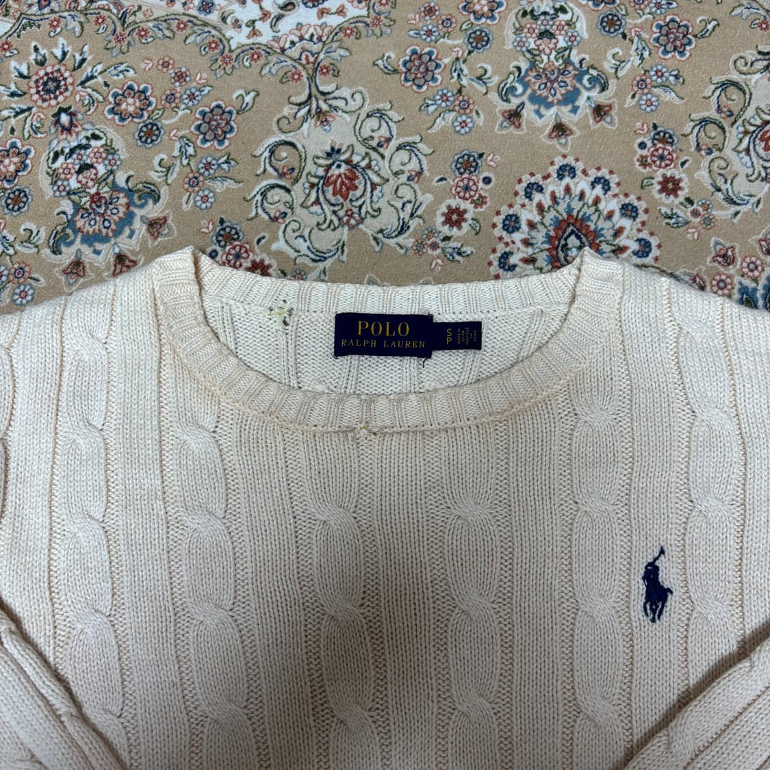 폴로 케이블니트 상품이미지3