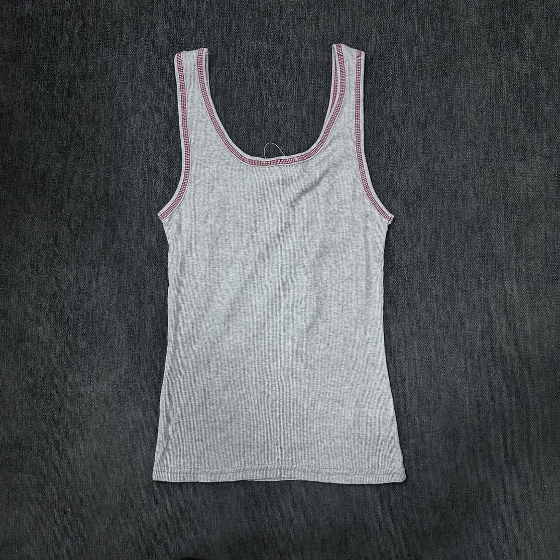 Lhp embroidery lettering sleeveless 상품이미지2