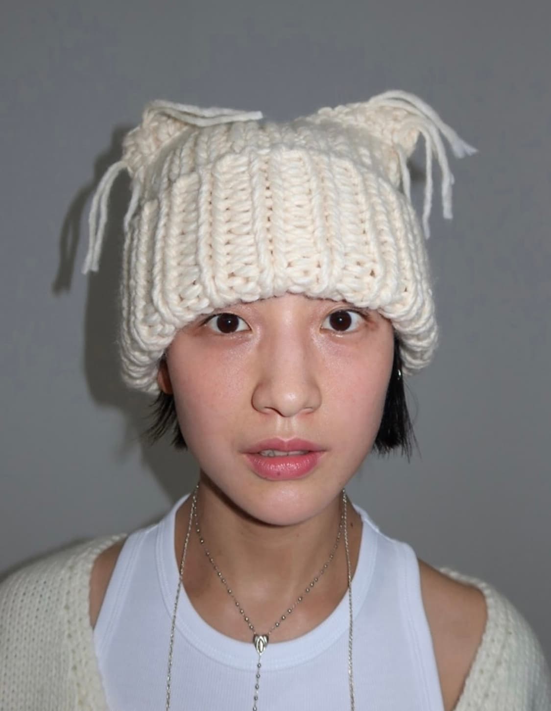 플리즈프로젝트 고양이 비니 상품이미지1