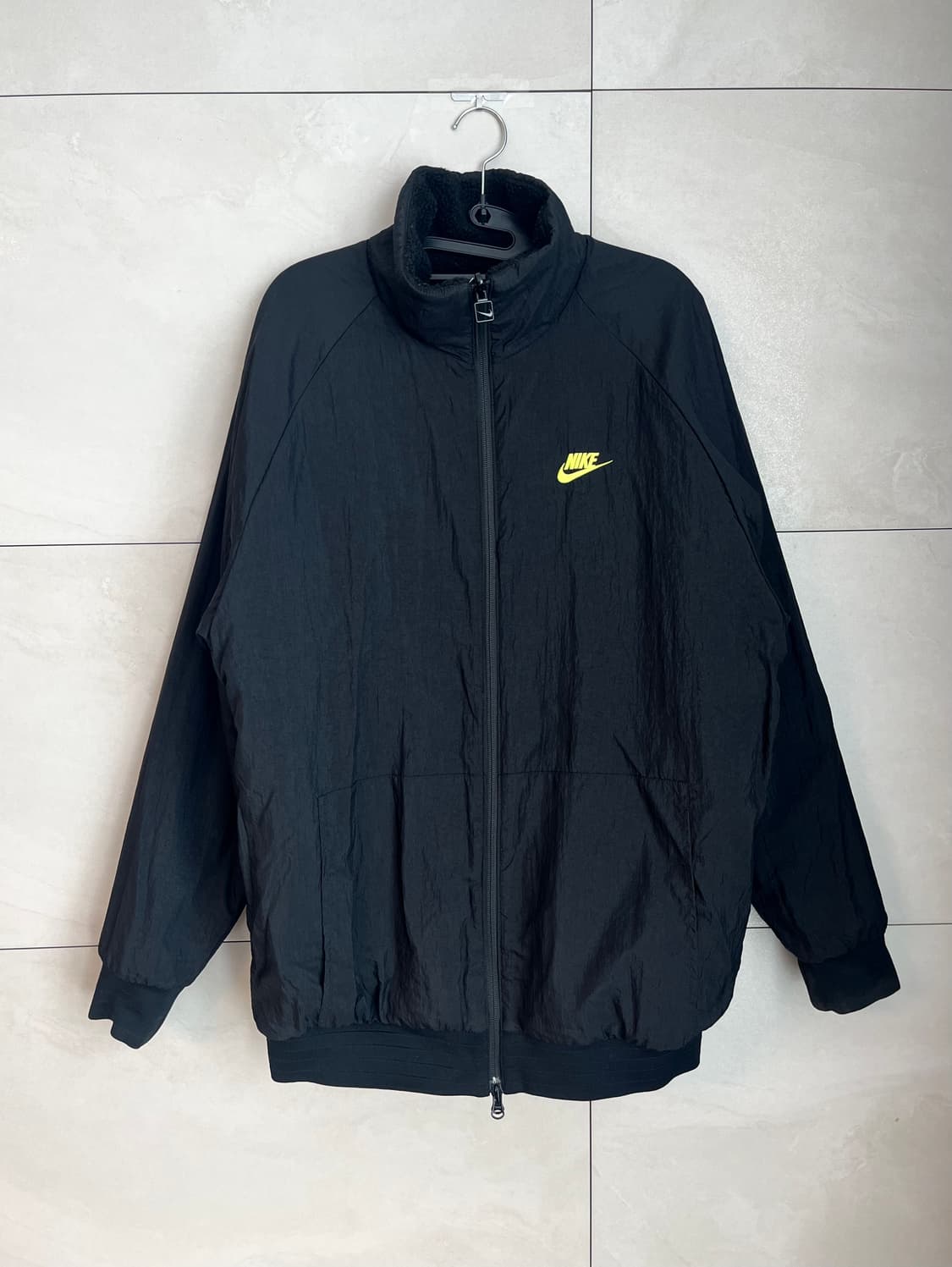 나이키 빅 스우시 리버시블 후리스 블랙 볼트 [XL] 상품이미지4