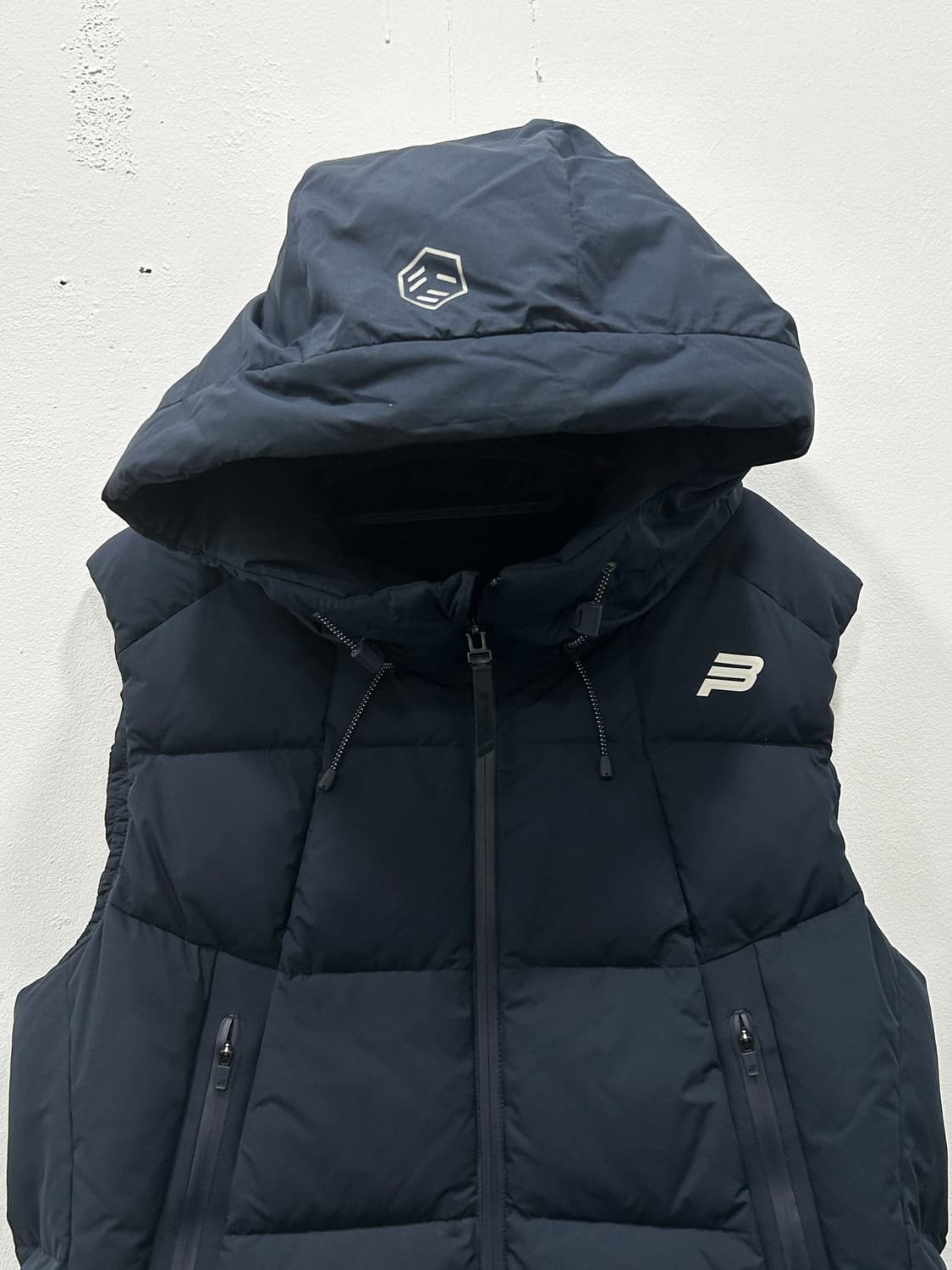 (새상품급) 빈폴 오리털 후드 패딩 조끼 남성 95 M 상품이미지4