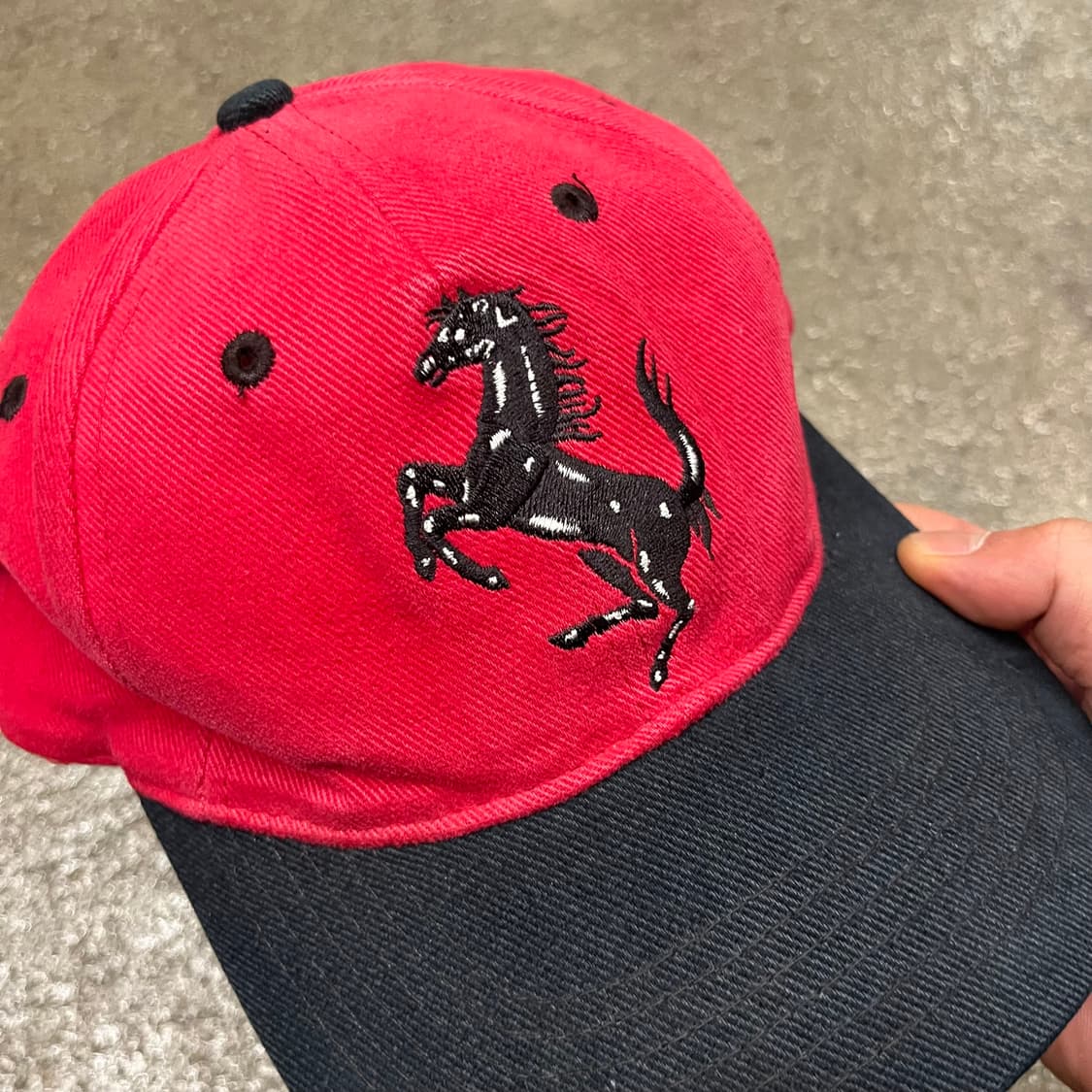 빈티지 페라리 볼캡 상품이미지2