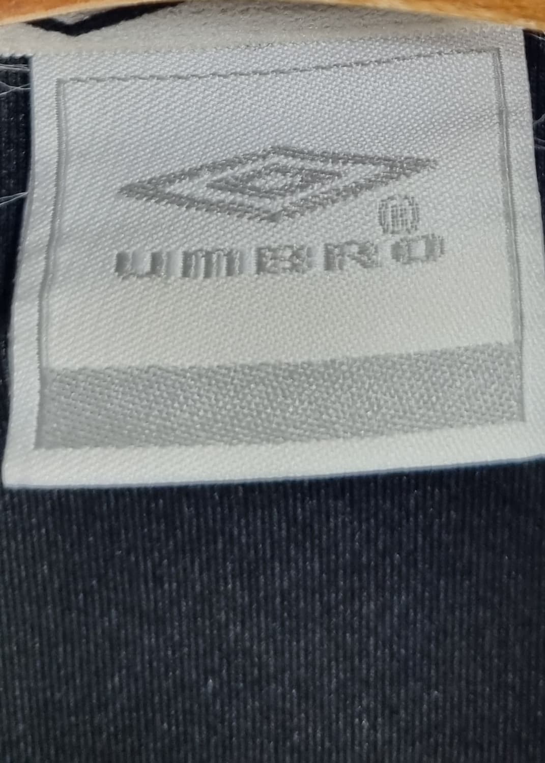 오버핏 S) 엄브로 빈티지 블랙 져지 트랙탑 상품이미지3