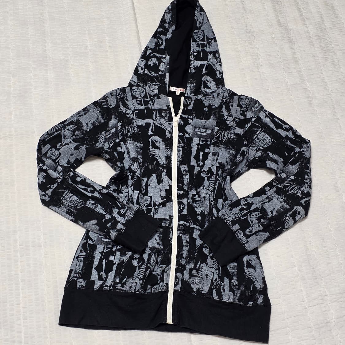 COLZA 2010s 고스펑크메탈시크 후드집업 상품이미지2