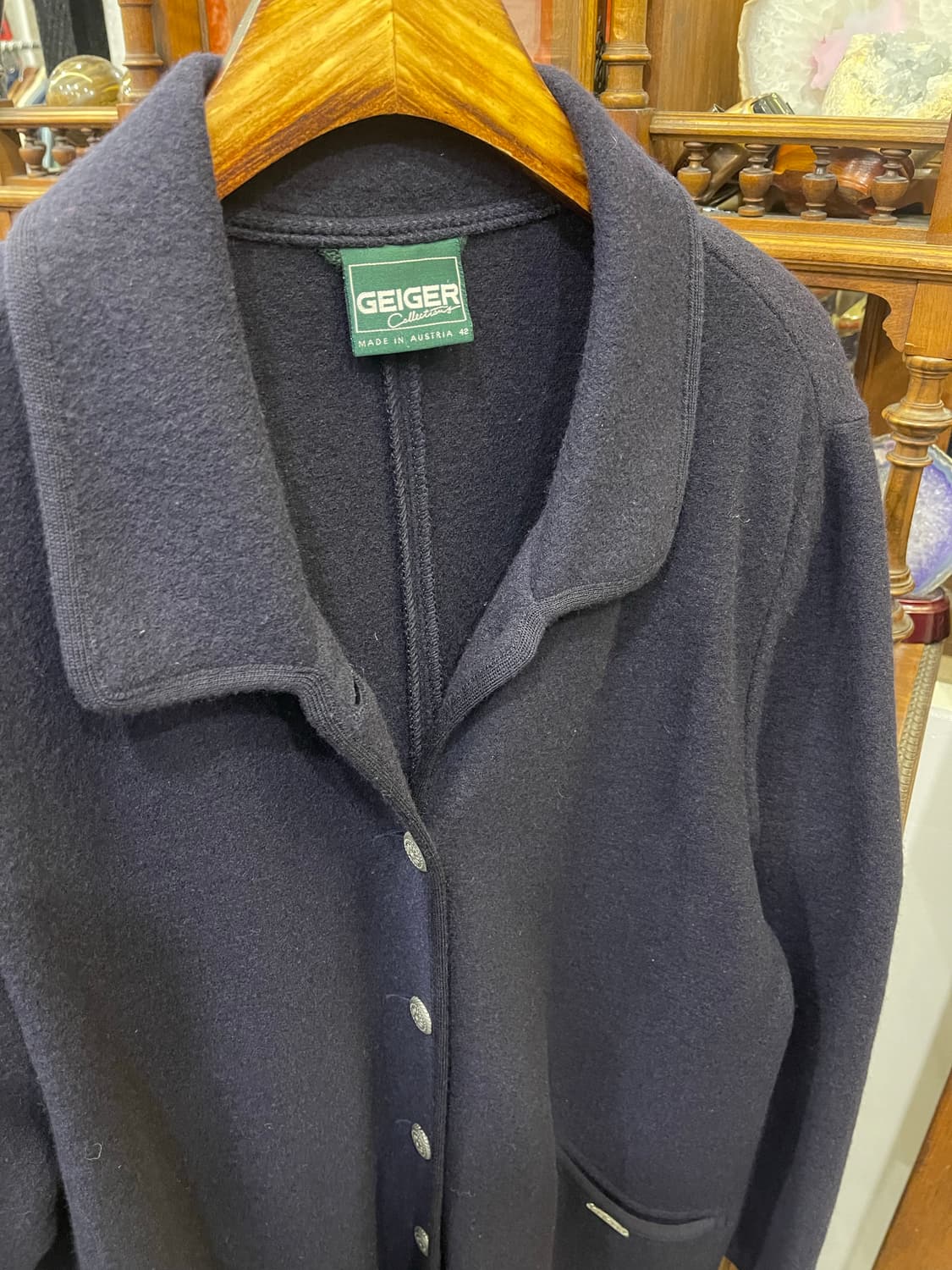 Vintage GEIGER wool jacket 상품이미지2