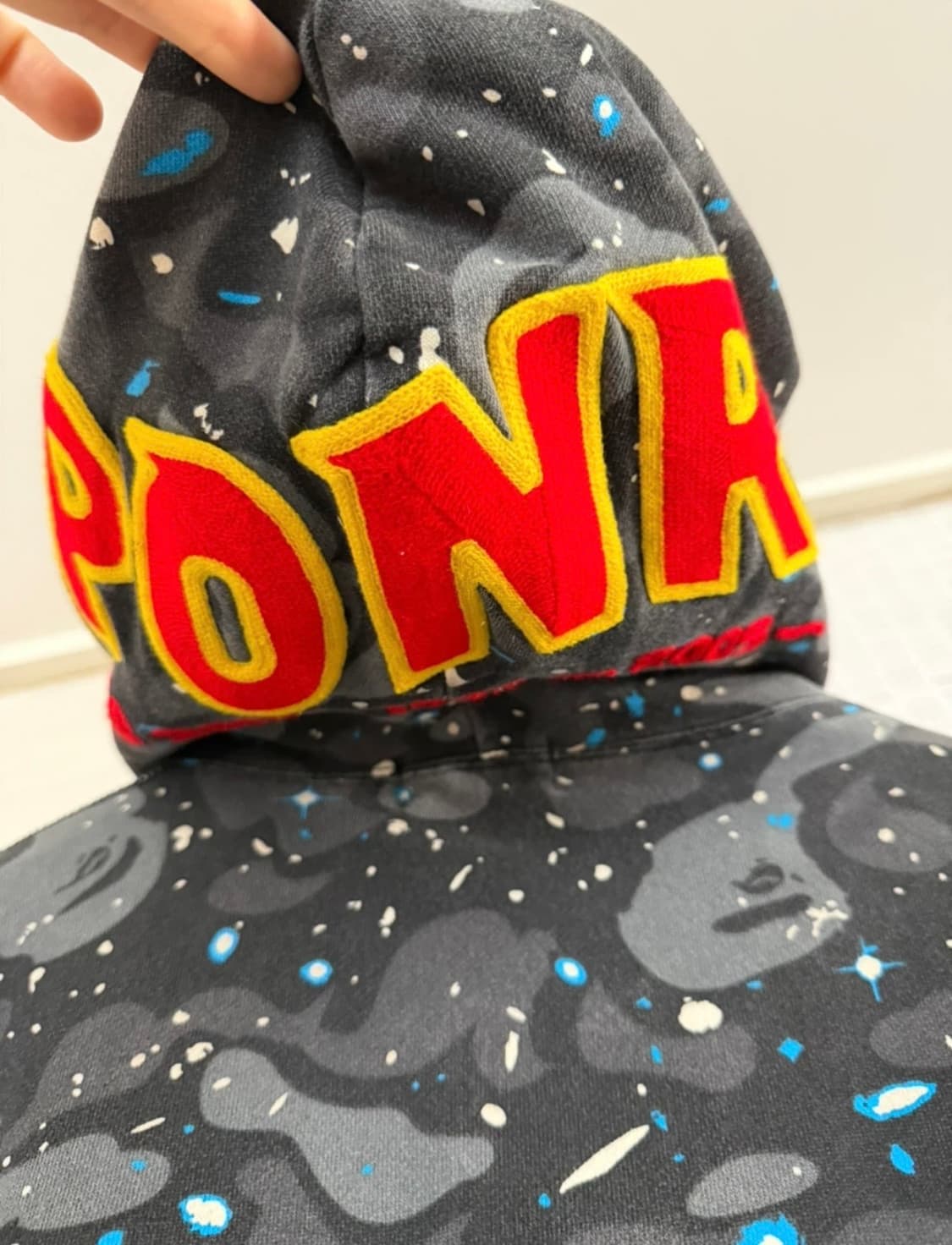 베이프 BAPE 샤크 후드 XL 상품이미지3