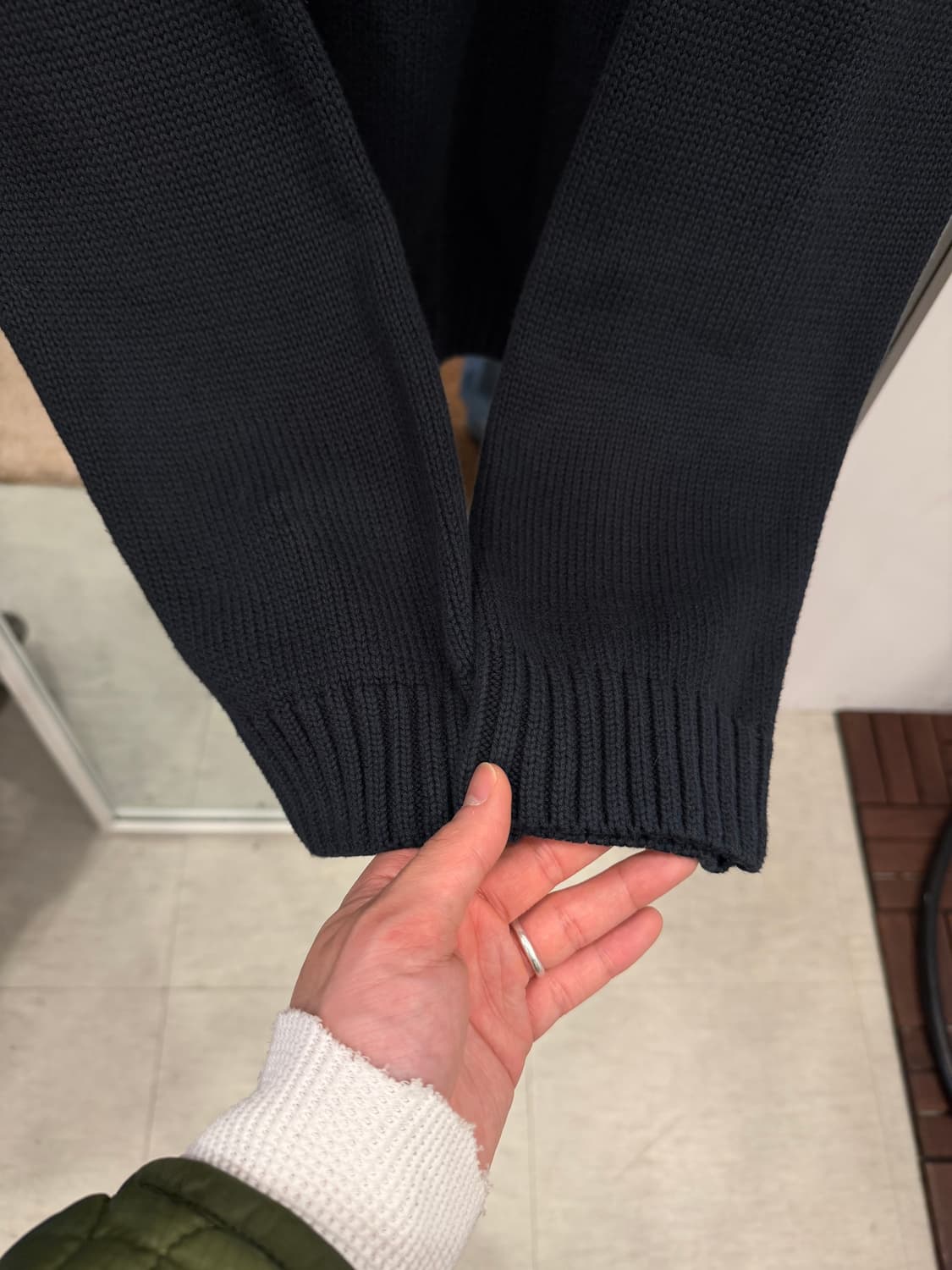 Chaps ralph lauren 챕스 랄프로렌 하프넥 쿼터 집업 니트 상품이미지5