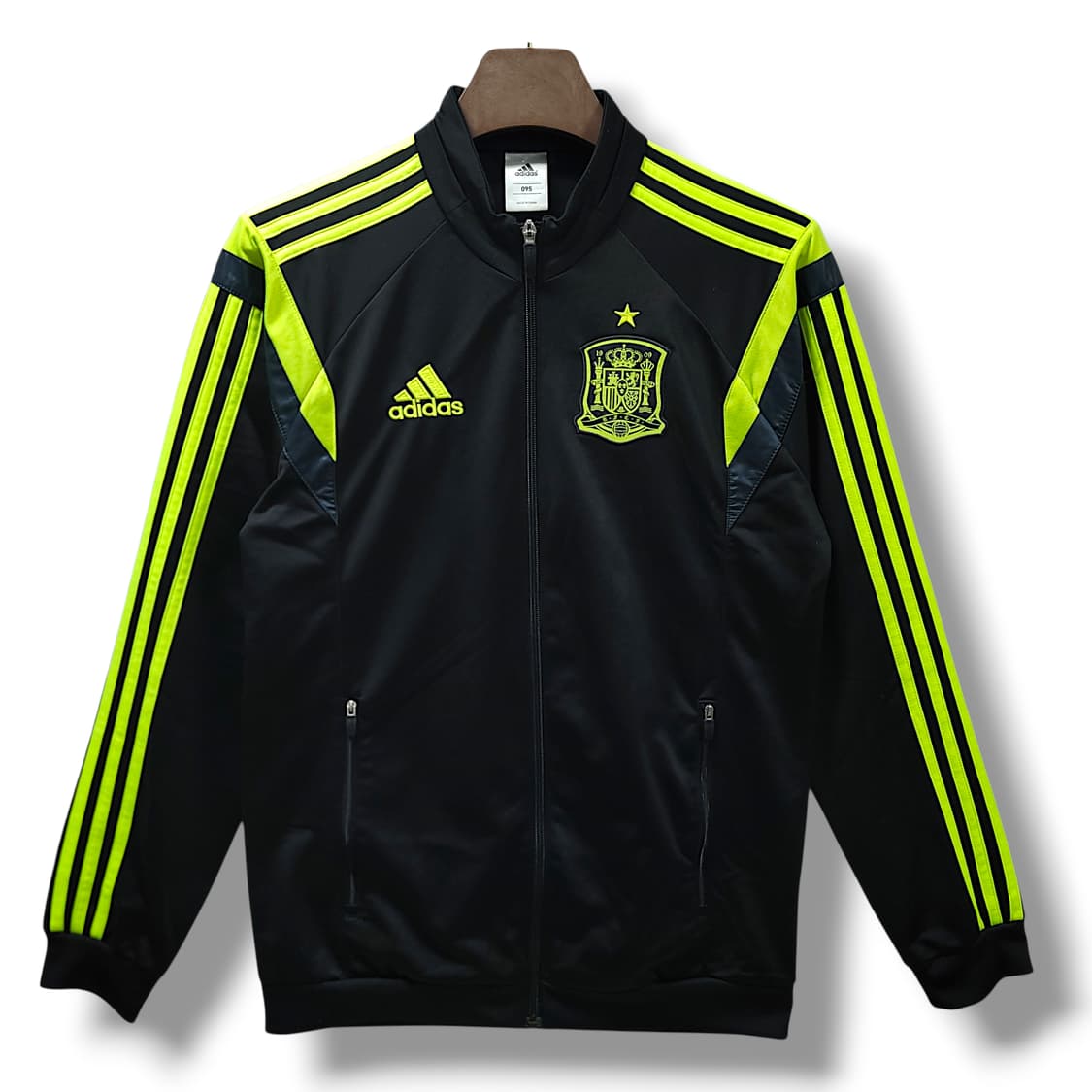 [95] 아디다스 블랙&그린 스페인 국대 트랙 져지 상품이미지1