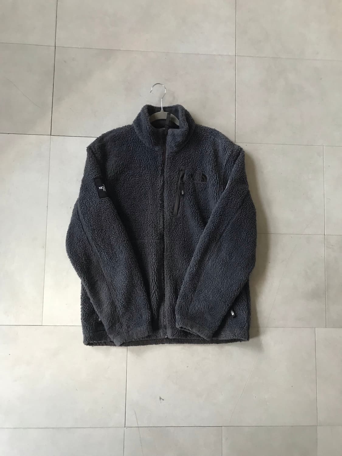 노페 그레이 후리스 상품이미지6