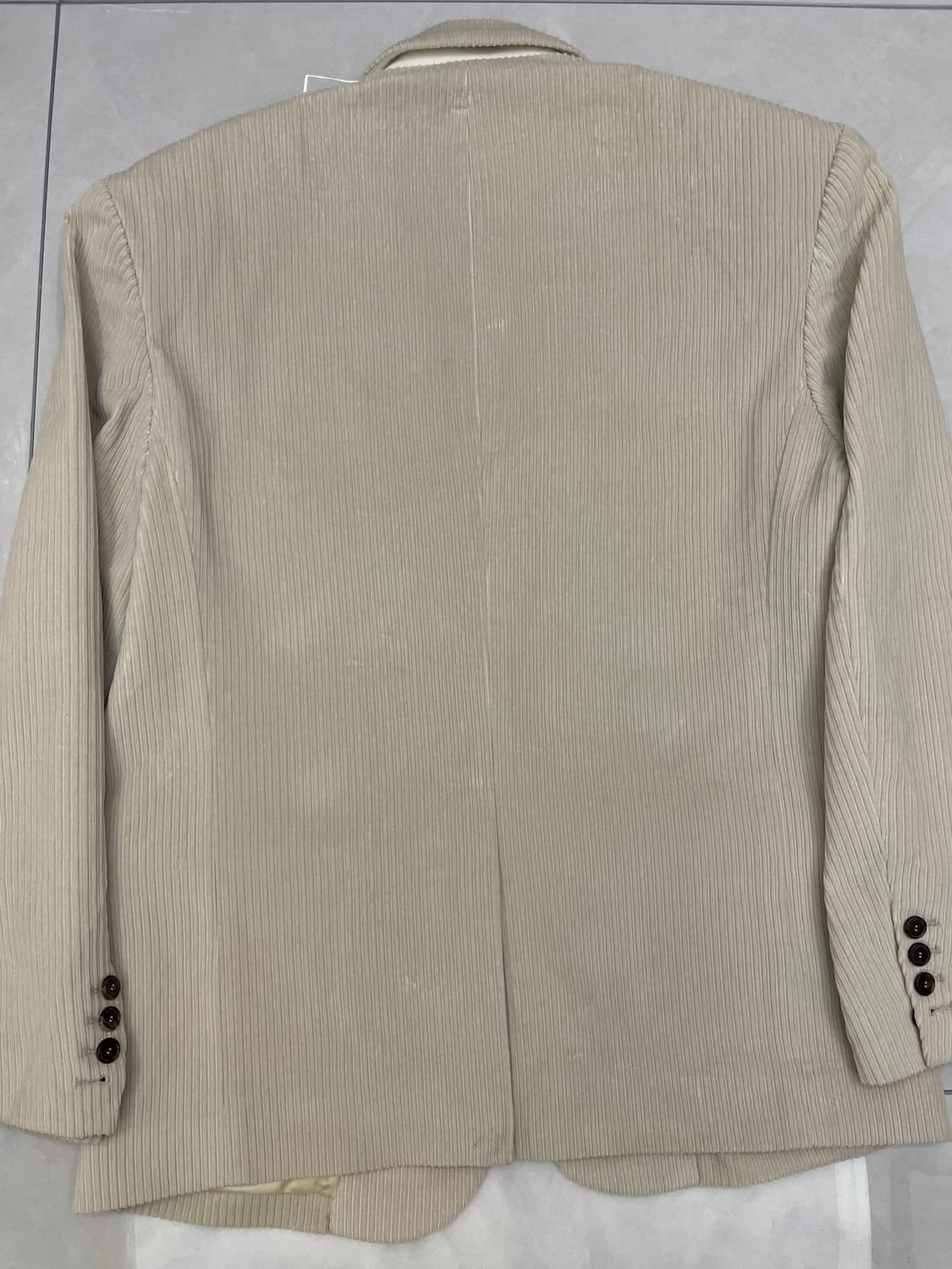 렉토 코듀로이 싱글 자켓 블레이저 라이트 세피아 24FW 상품이미지2