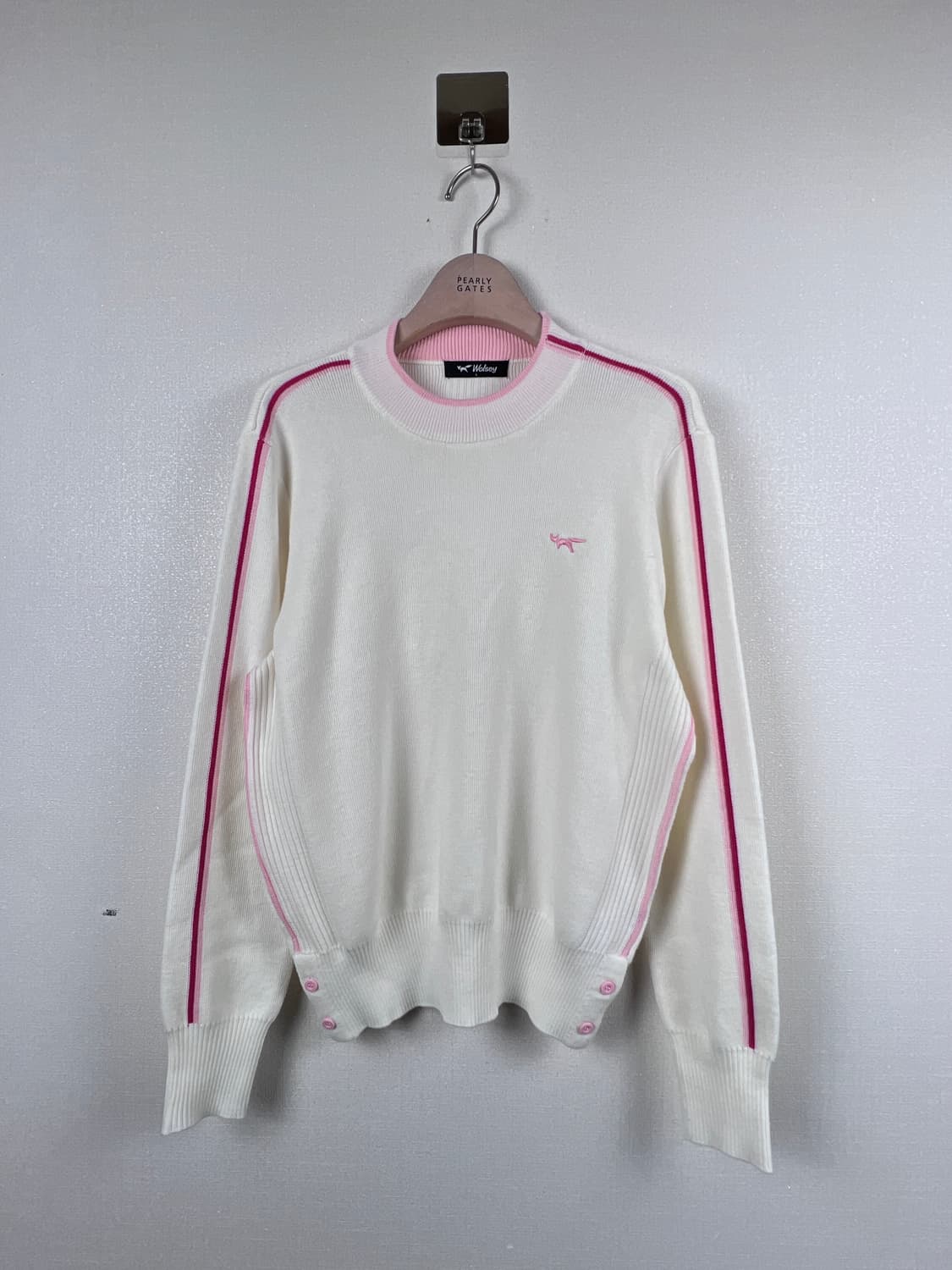 울시골프 여성 반목 니트 100 상품이미지1