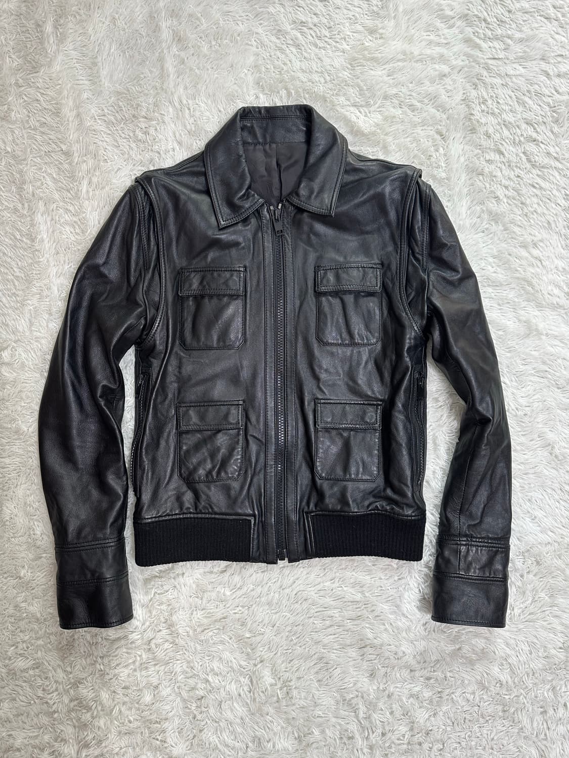 MUSEROOM 가죽 자켓 46 상품이미지4