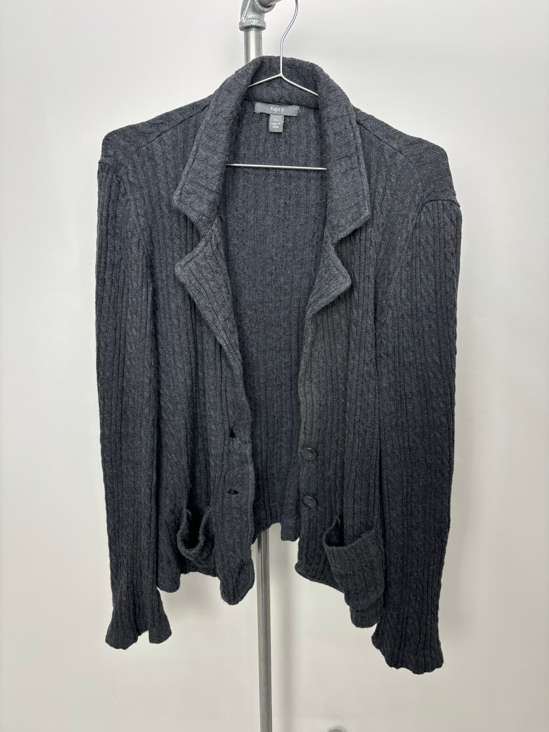 DRAPEY CABLE KNIT CARDIGAN 상품이미지6