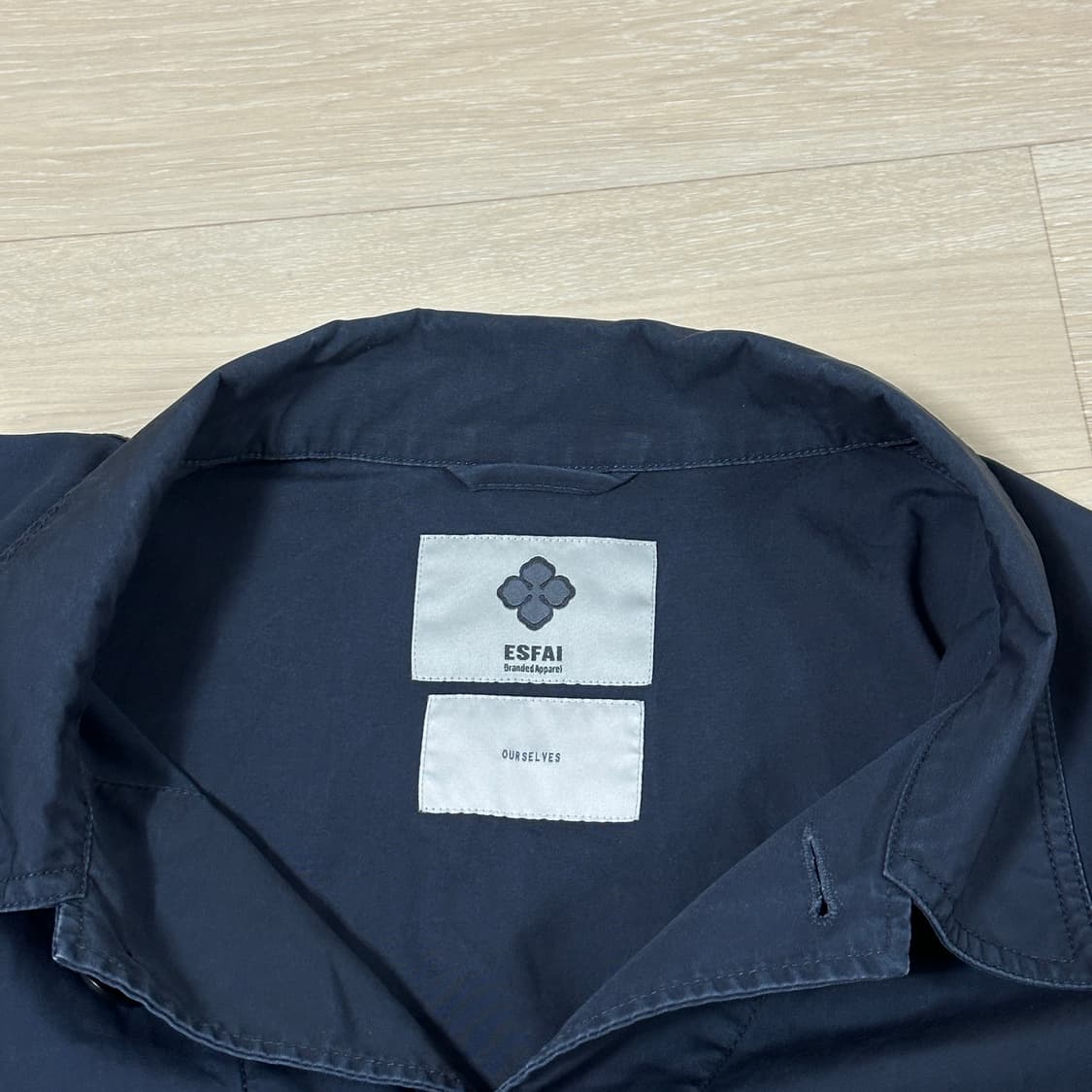 3(XL) 아워셀브스 x 에스파이 워크자켓 네이비 상품이미지3